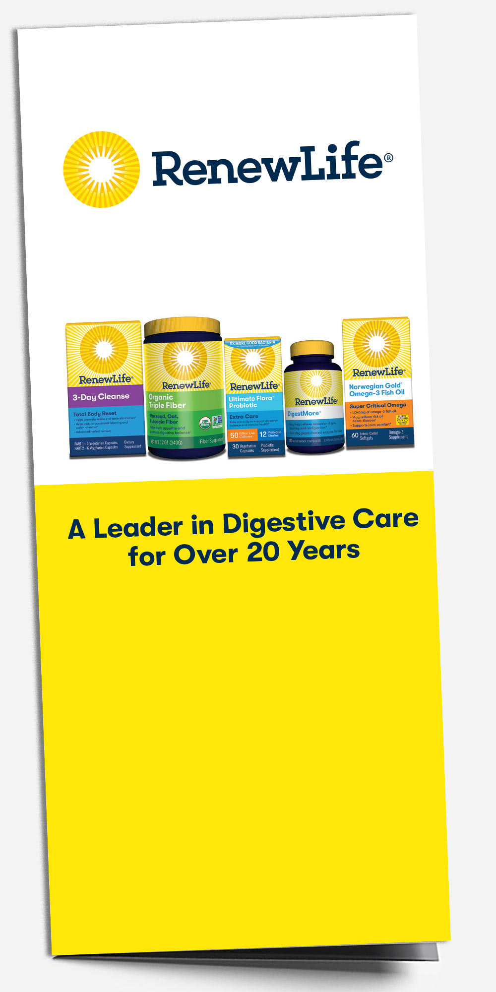 Renew Life overview brochure