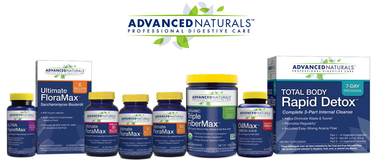 Advanced Naturals brand redesign concept
