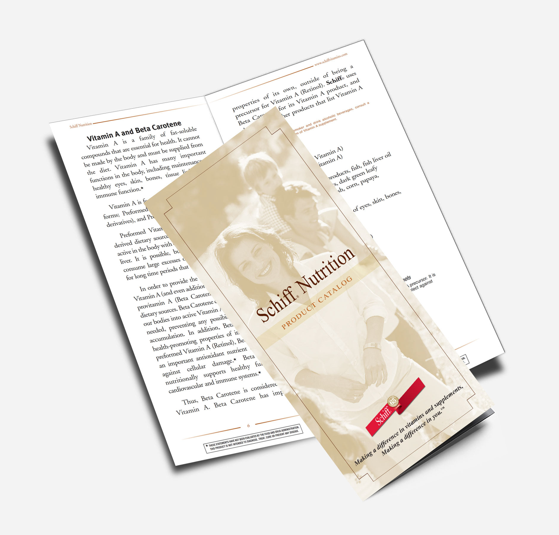 Schiff Nutrition product catalog