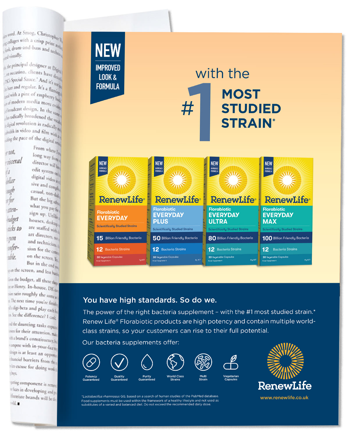 Renew Life Europe New Look Ad