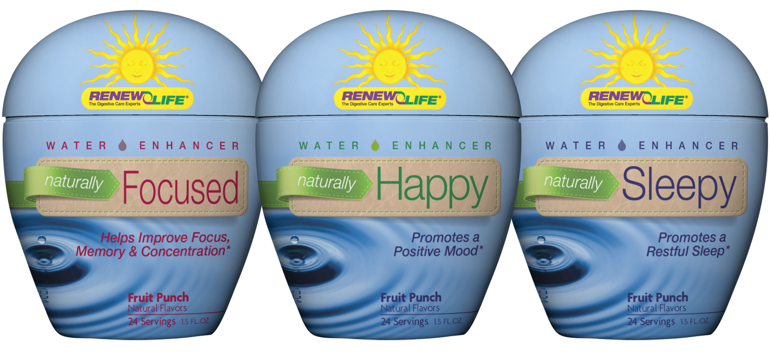 Renew Life Water Enhancer Drops (concept)