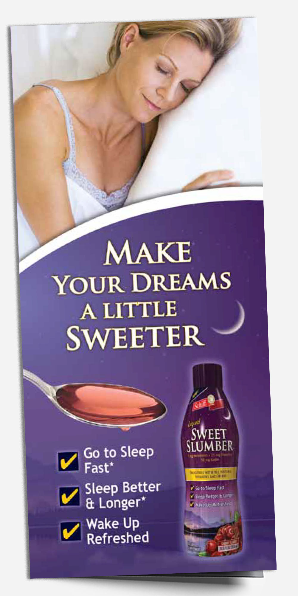 Schiff Sweet Slumber launch brochure