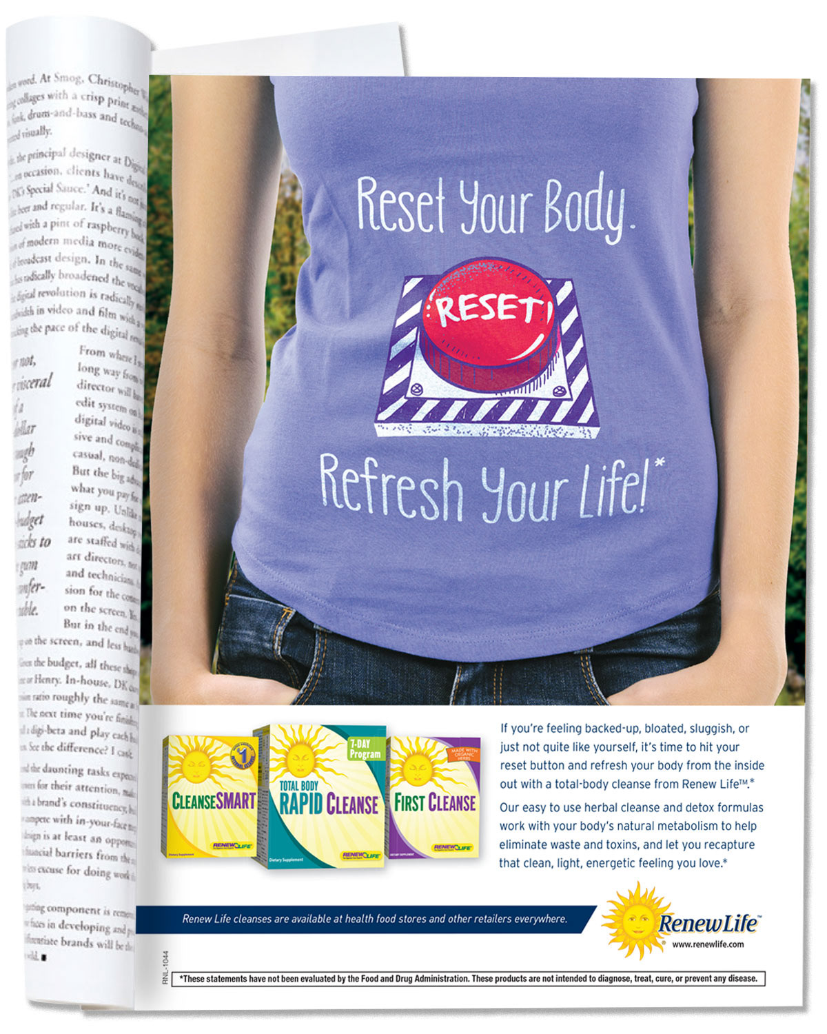 Renew Life Cleansing Ad