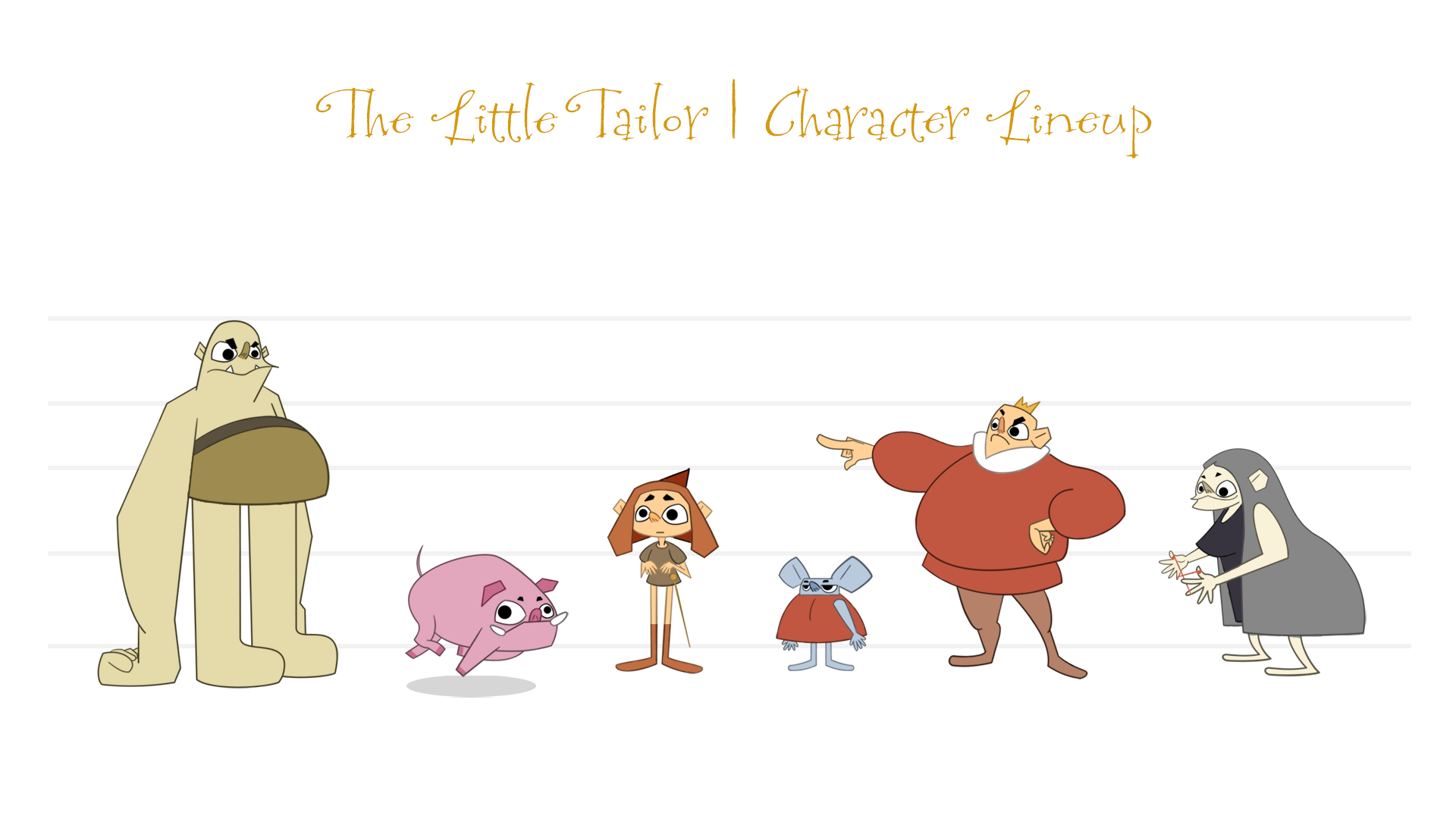 The Little Tailor Lineup