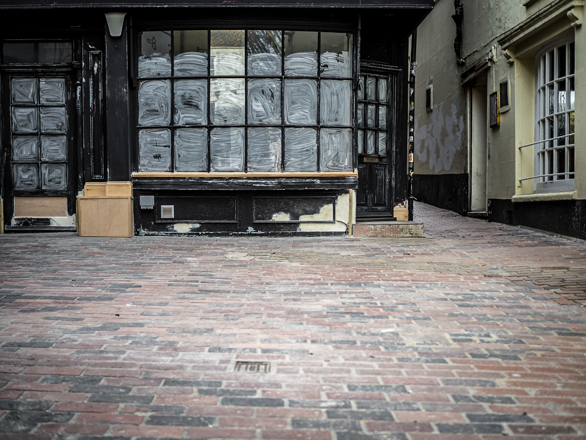 A small shop stands empty in a prime retail location in Brighton