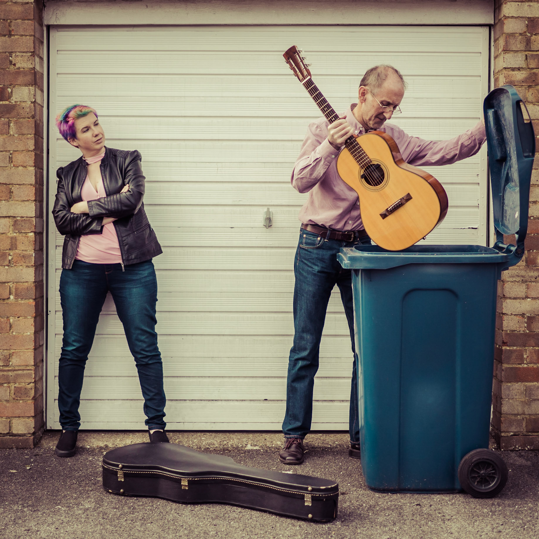Album cover for Wednesday Afternoons, a folk duo with Sacha Tomkins and Andy Mathewson