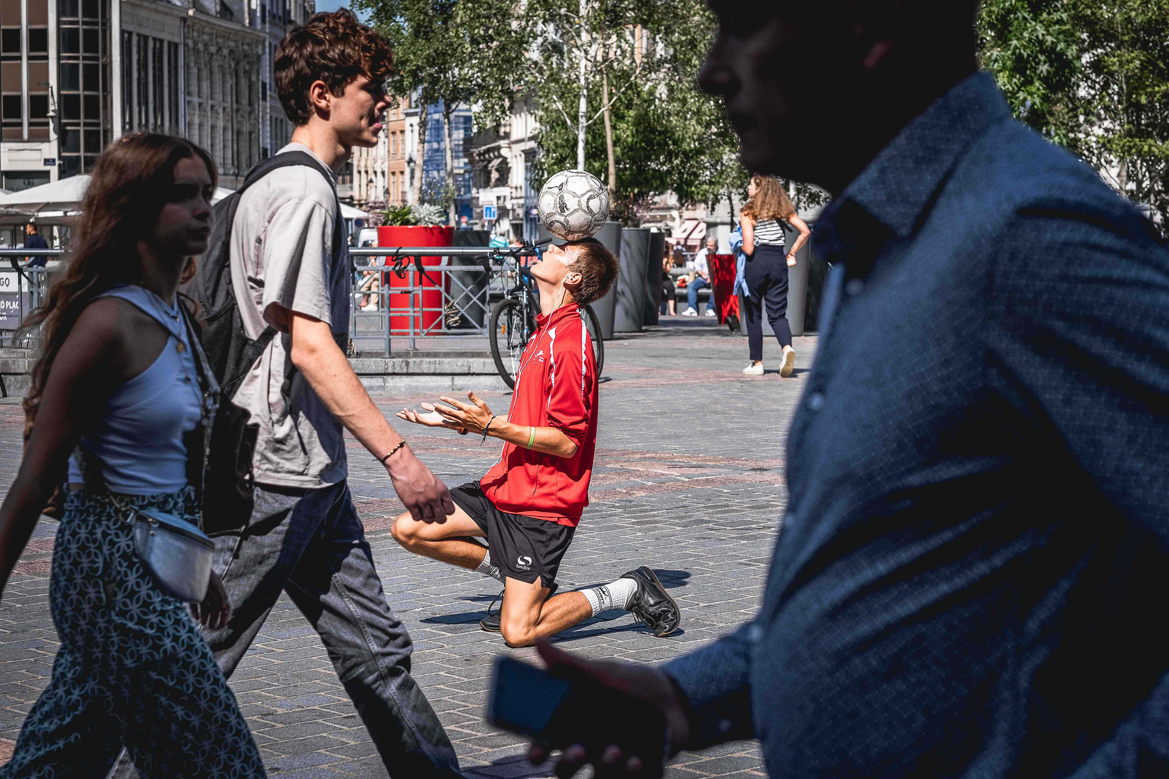 Sur la Grand Place à Lille - 2023