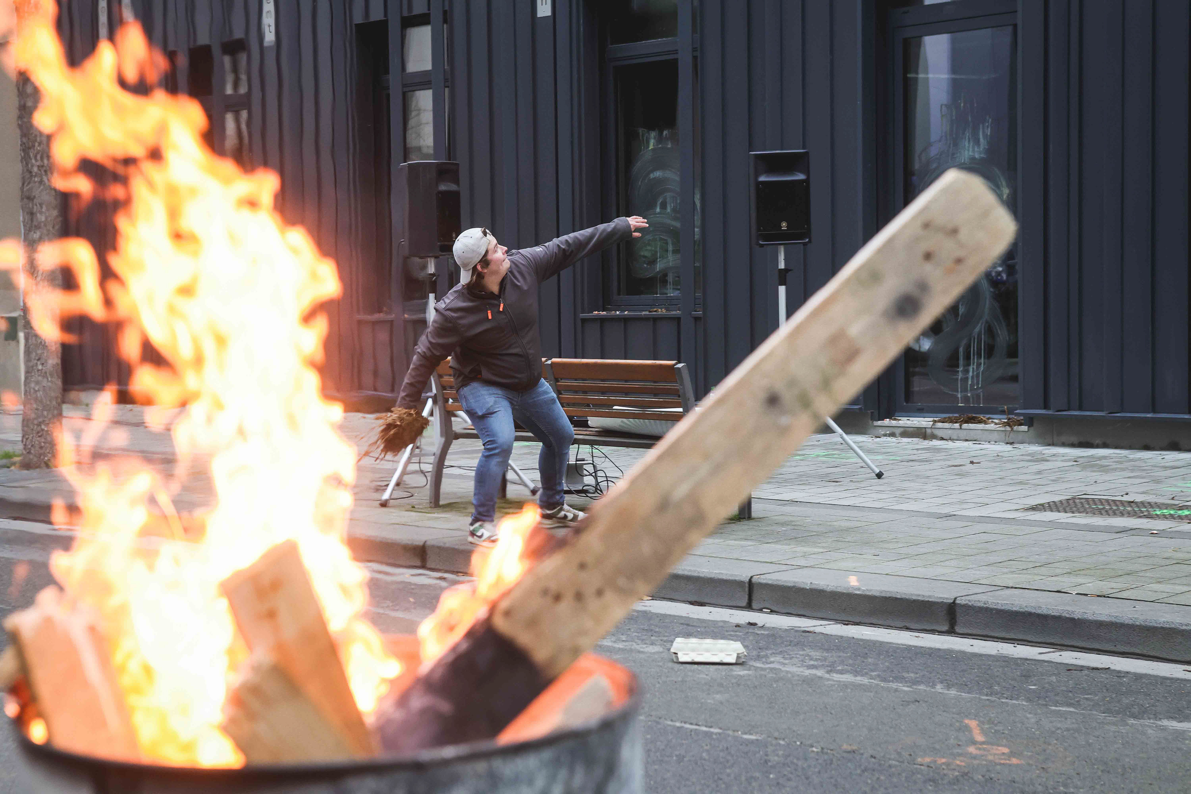 Manifestation des agriculteurs à Amiens - 2024