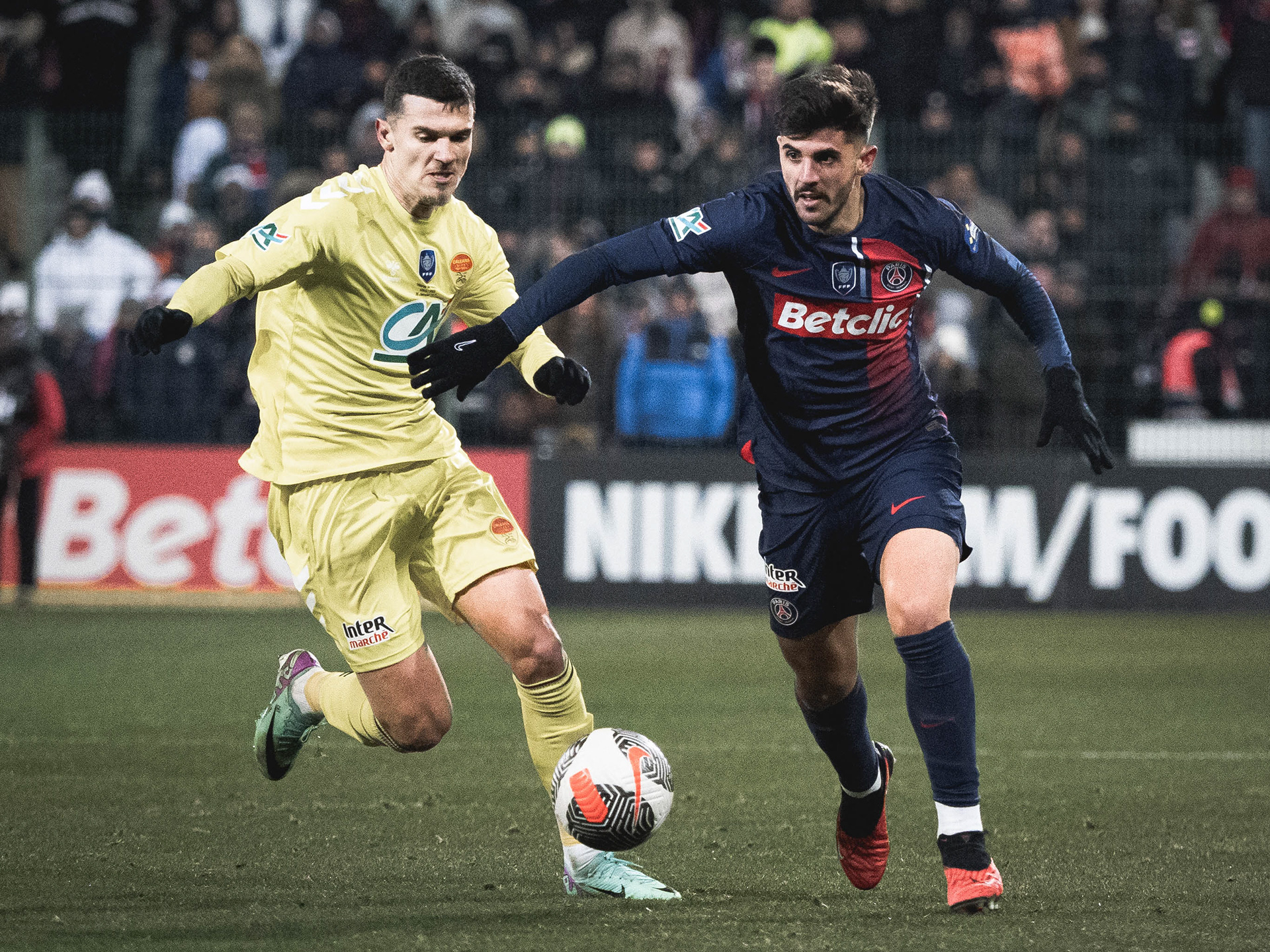 Orléans VS PSG ; 16e de finale de Coupe de France (20/01/2024)