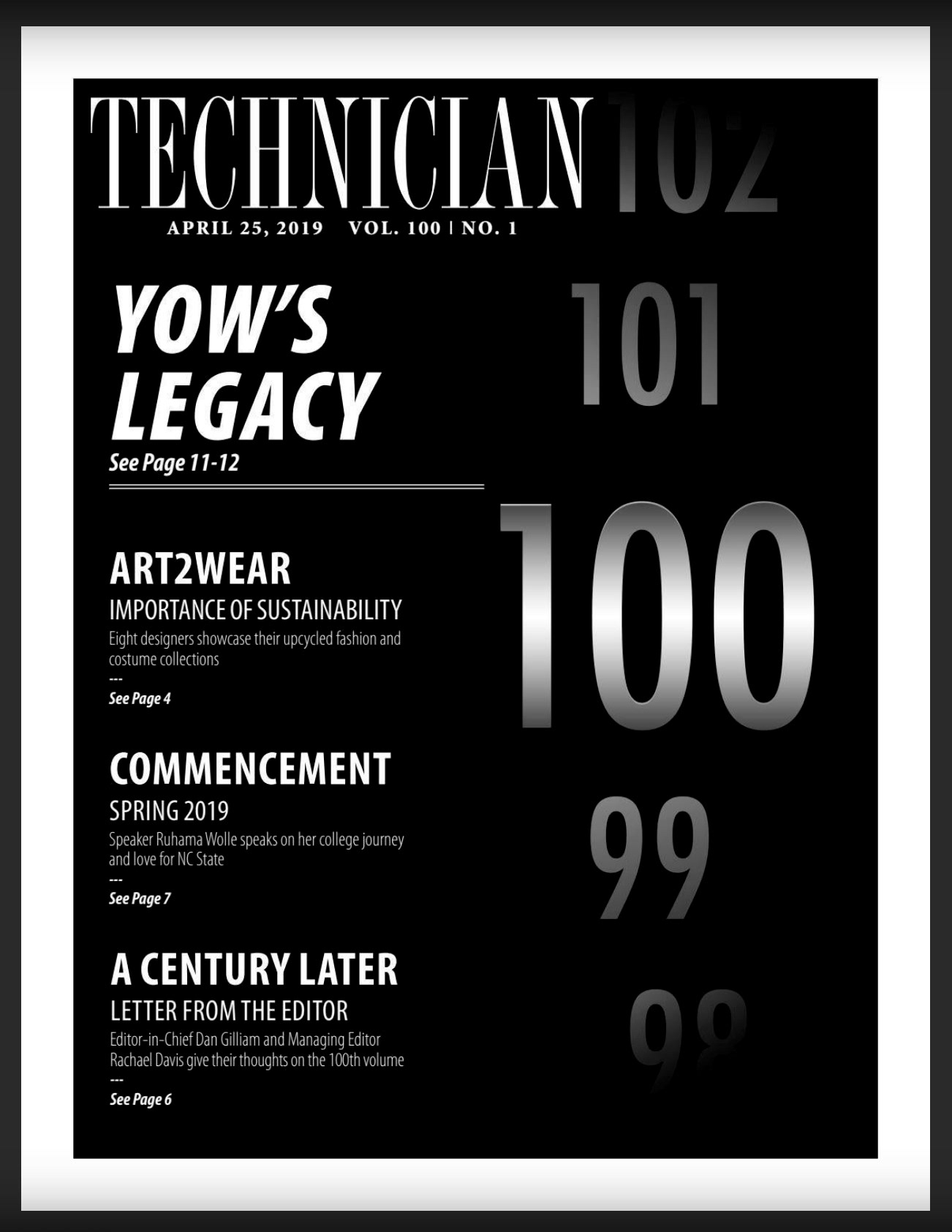 Commemorating Technician's 100th year