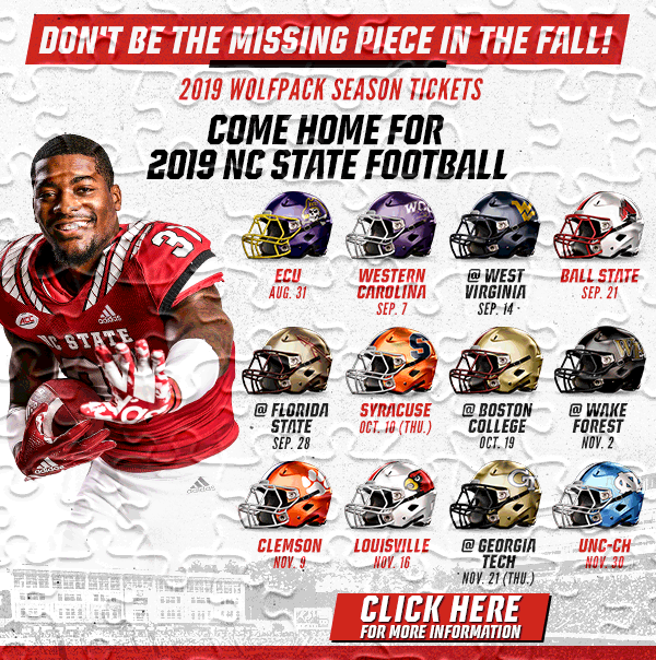 Design/layout by NC State Athletics, animation by David Tracey