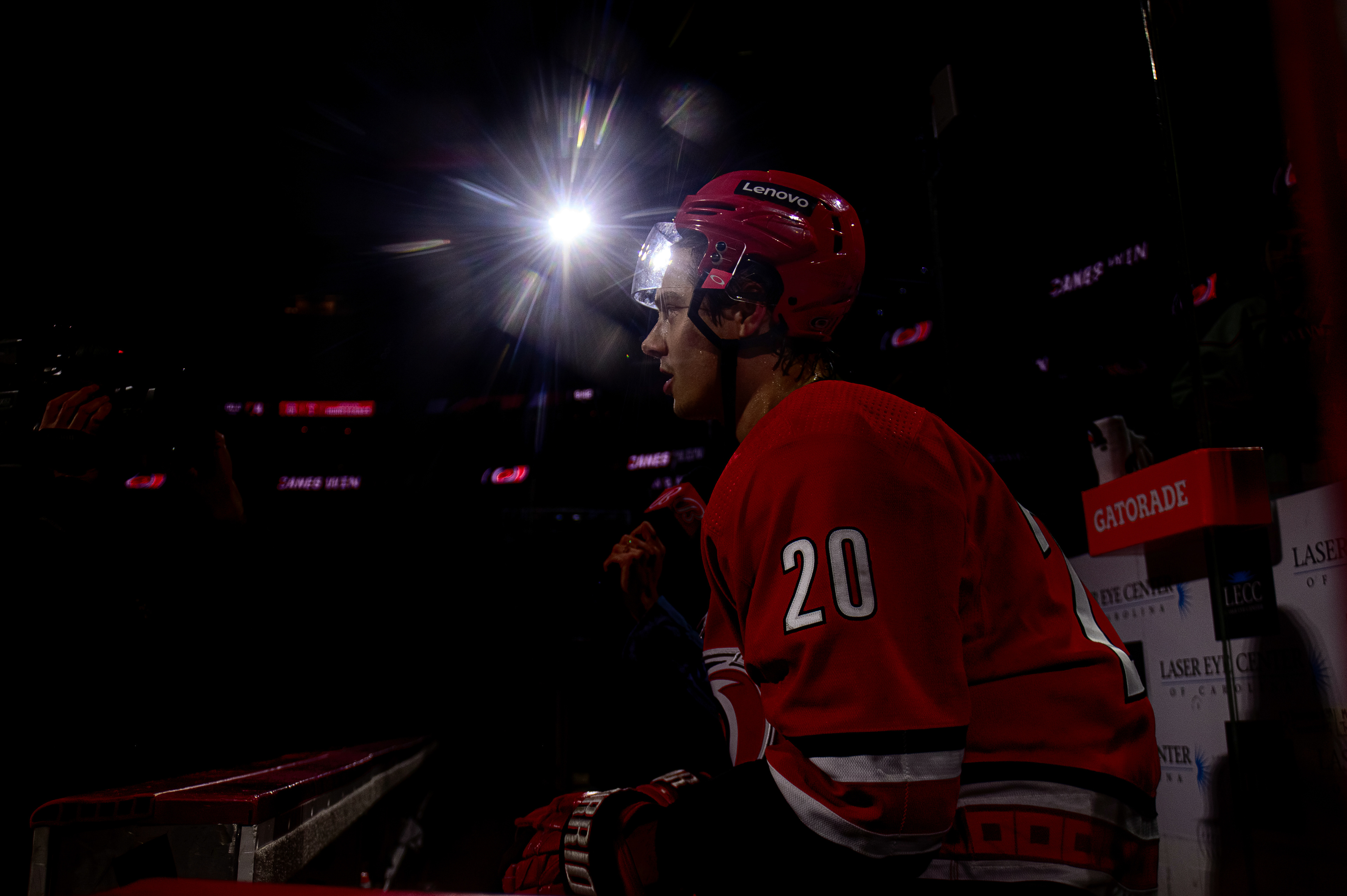 Sebastian Aho was the first star of the game on March 31, 2022.