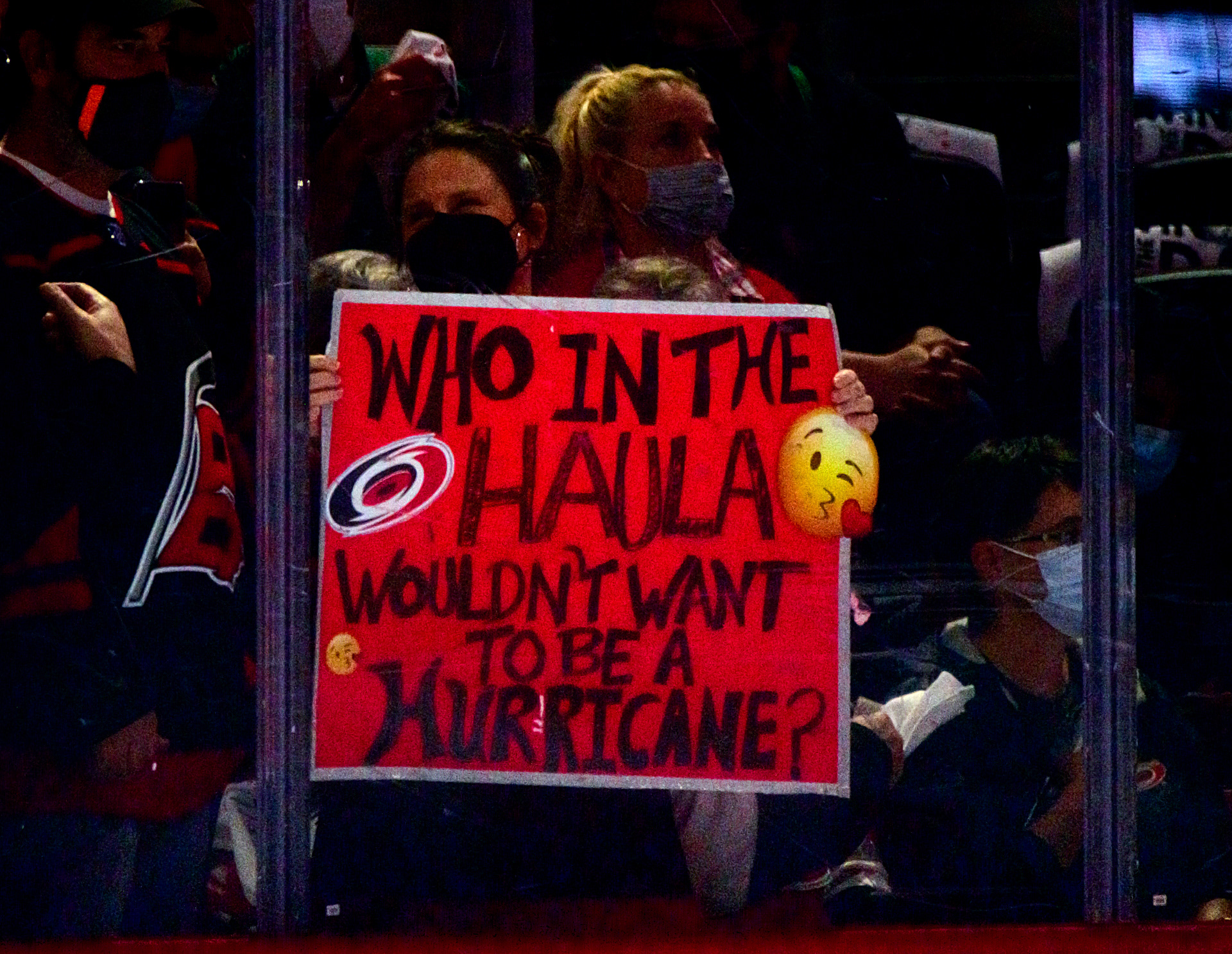 Fans get excited for Game 2 against Nashville on May 19, 2021.