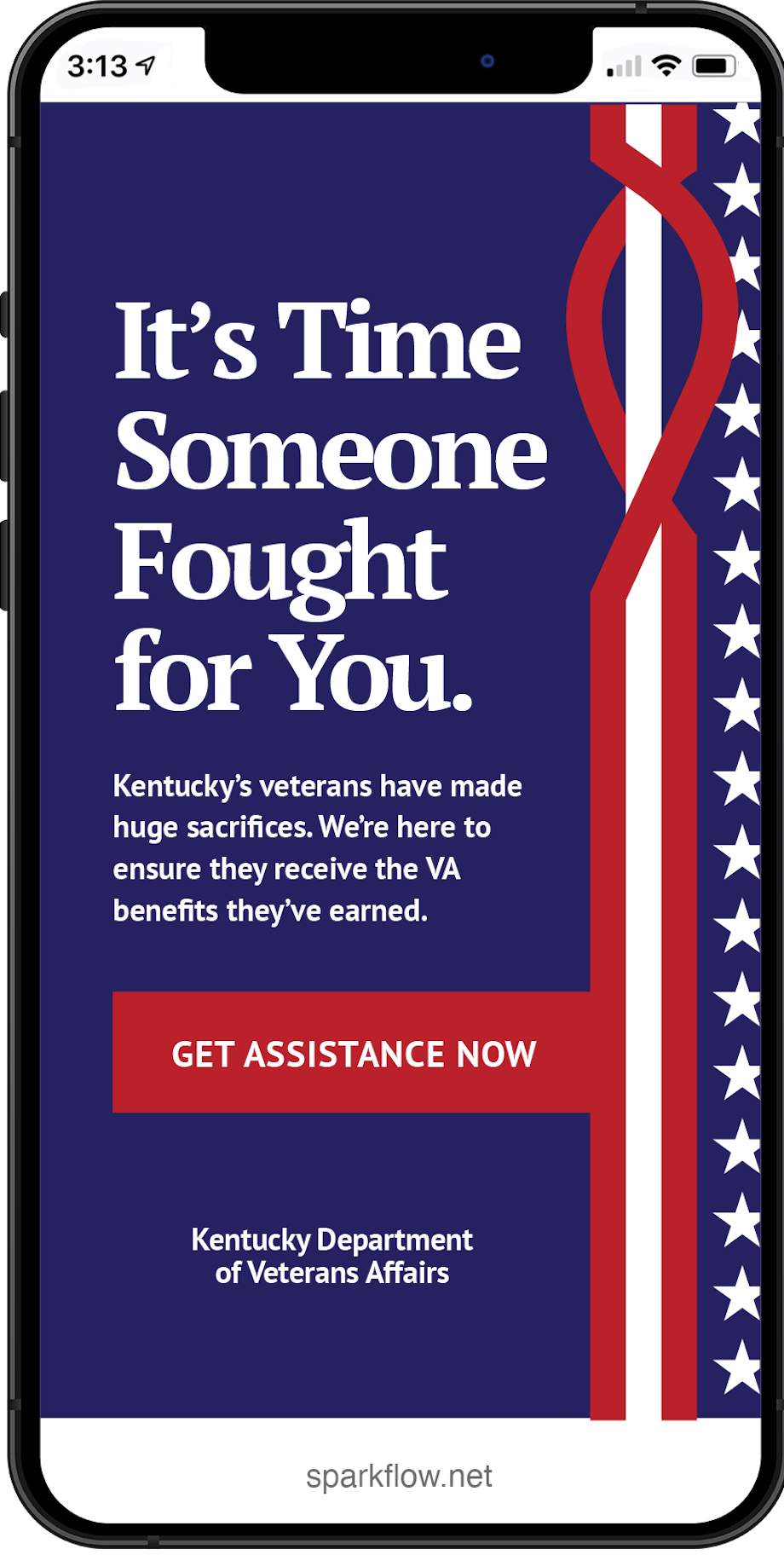 The VA is notoriously difficult to navigate. This was part of a broader digital campaign to position the KYDVA as advocates for veterans and not (as many falsely believe) a state-level extension of the VA.  