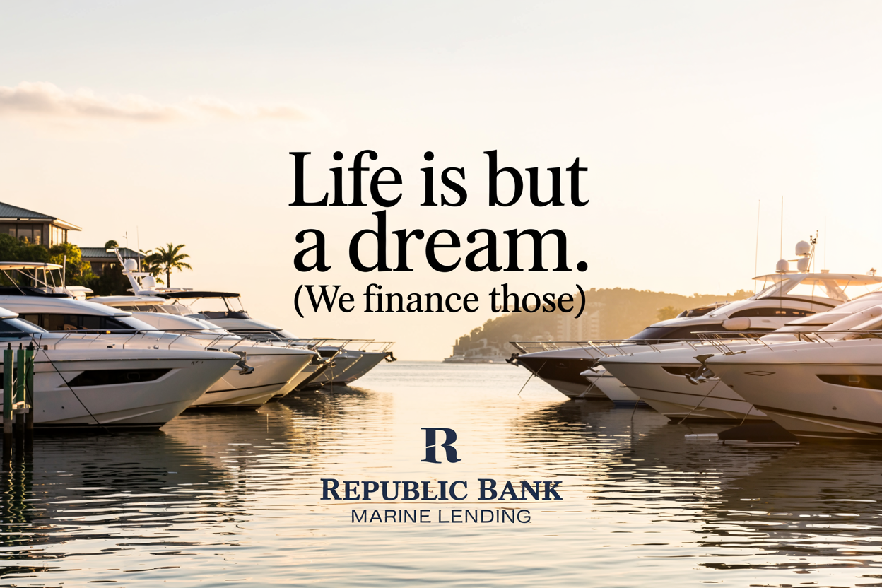 Trying to sell boat loans.