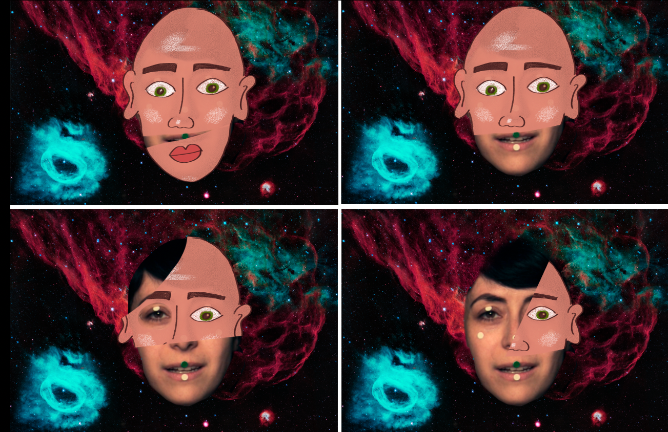 HAND DRAWING STYLE MASK DROP SEQUENCE