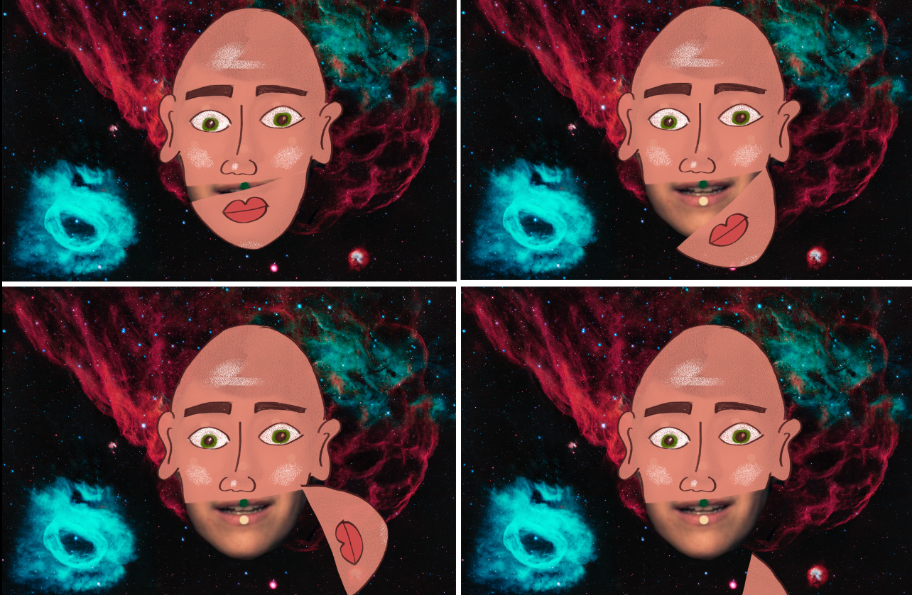 HAND DRAWING STYLE MASK DROP SEQUENCE