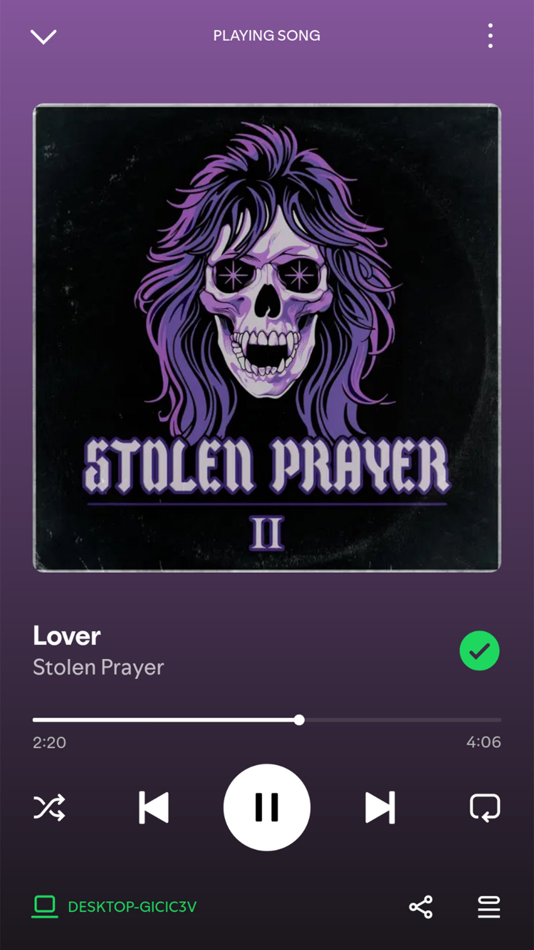 Client: Stolen Prayer