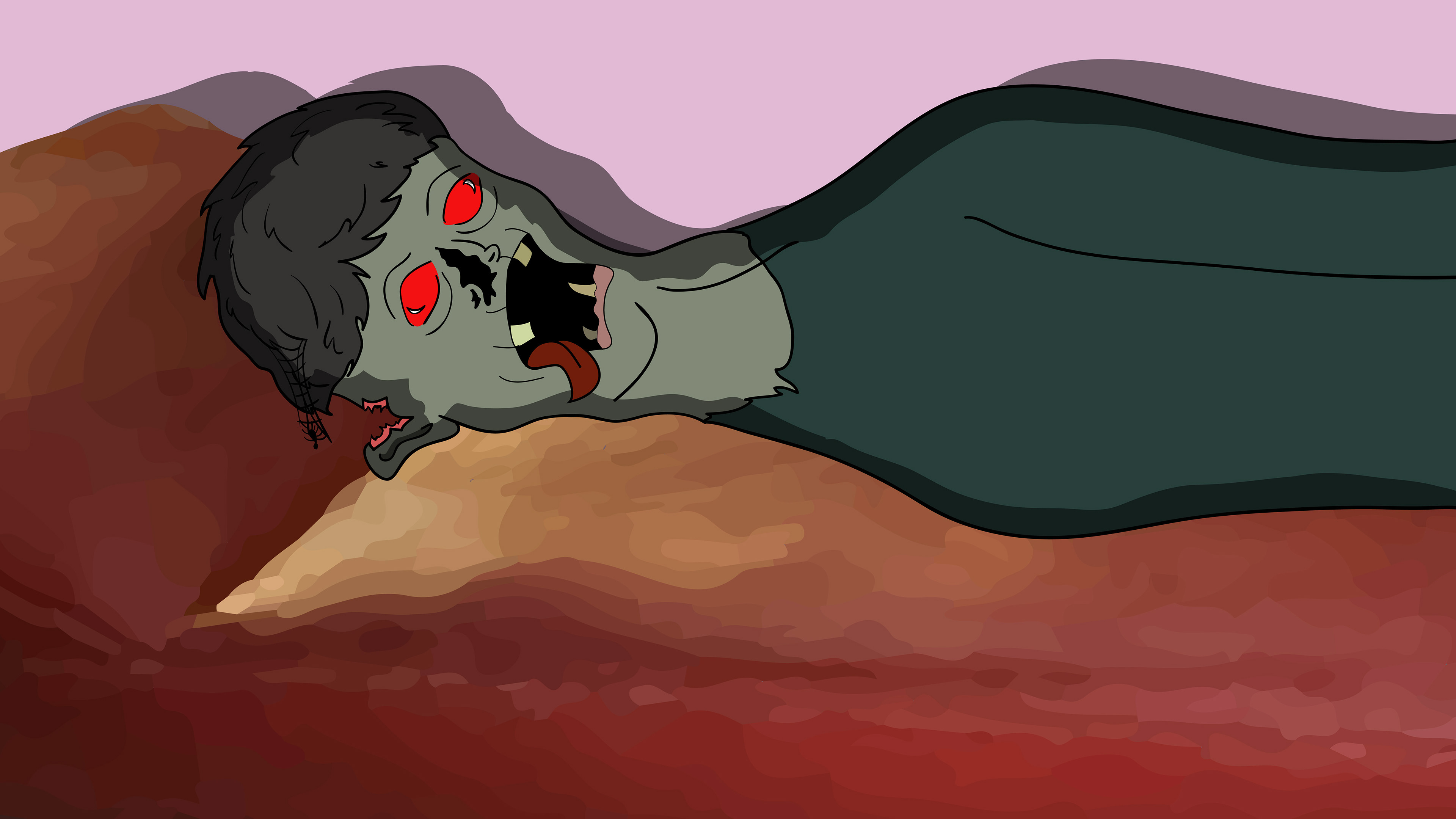 From my animated parody commercial, "Zom-B".