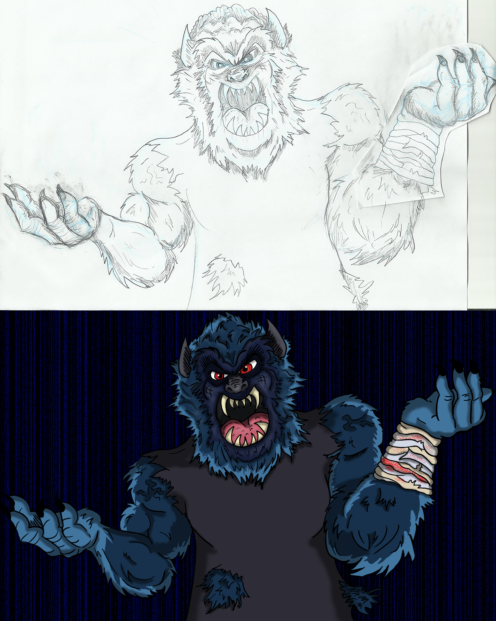 From my animated parody commercial, "Zom-B".