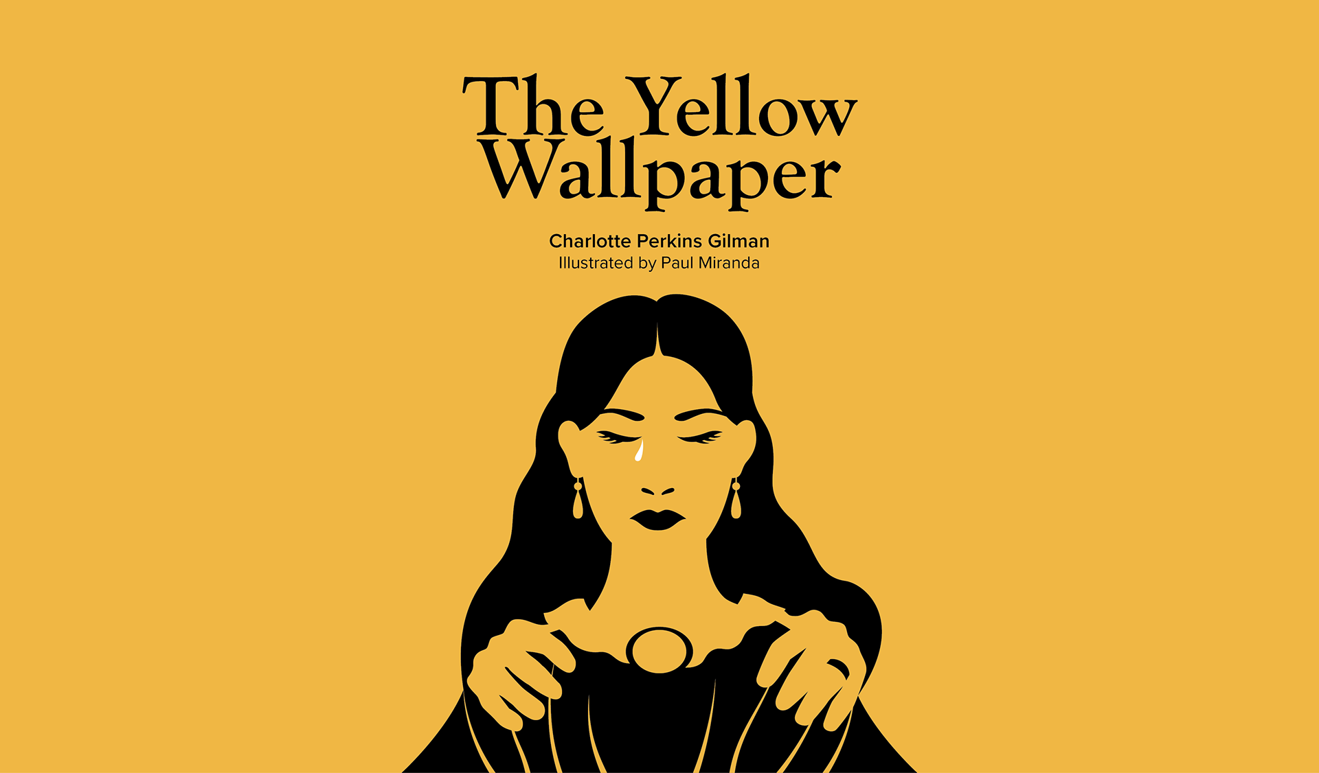 Paul Miranda UX Designer The Yellow Wallpaper Book Cover Design