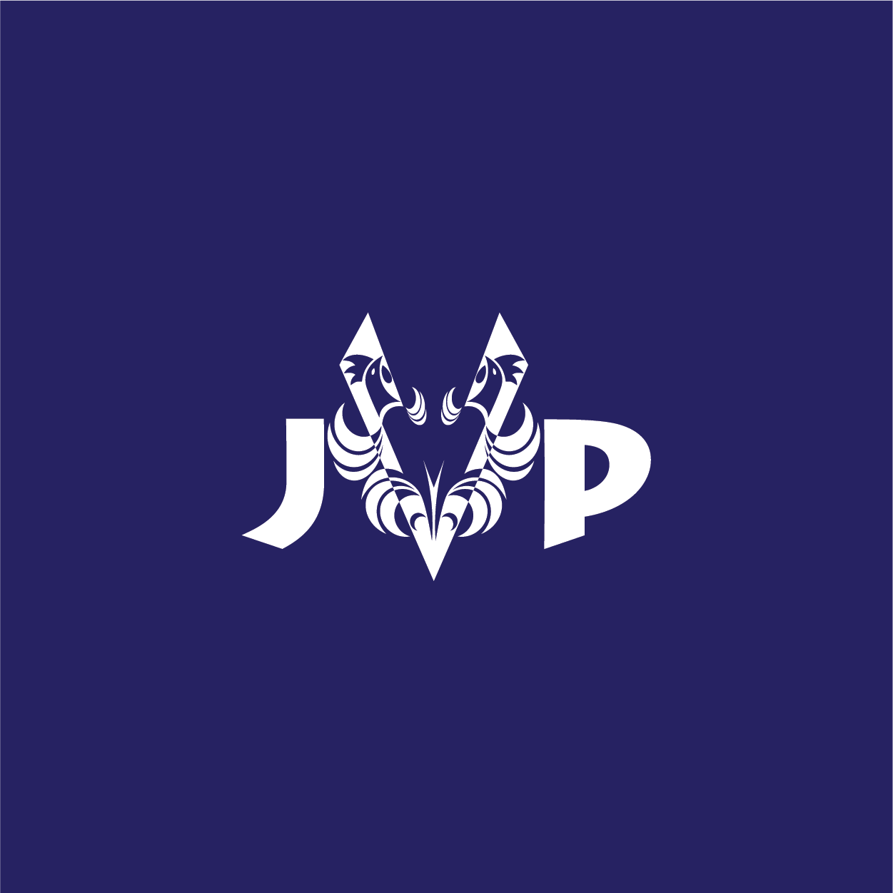 JVP Game Farm Logo White on Purple