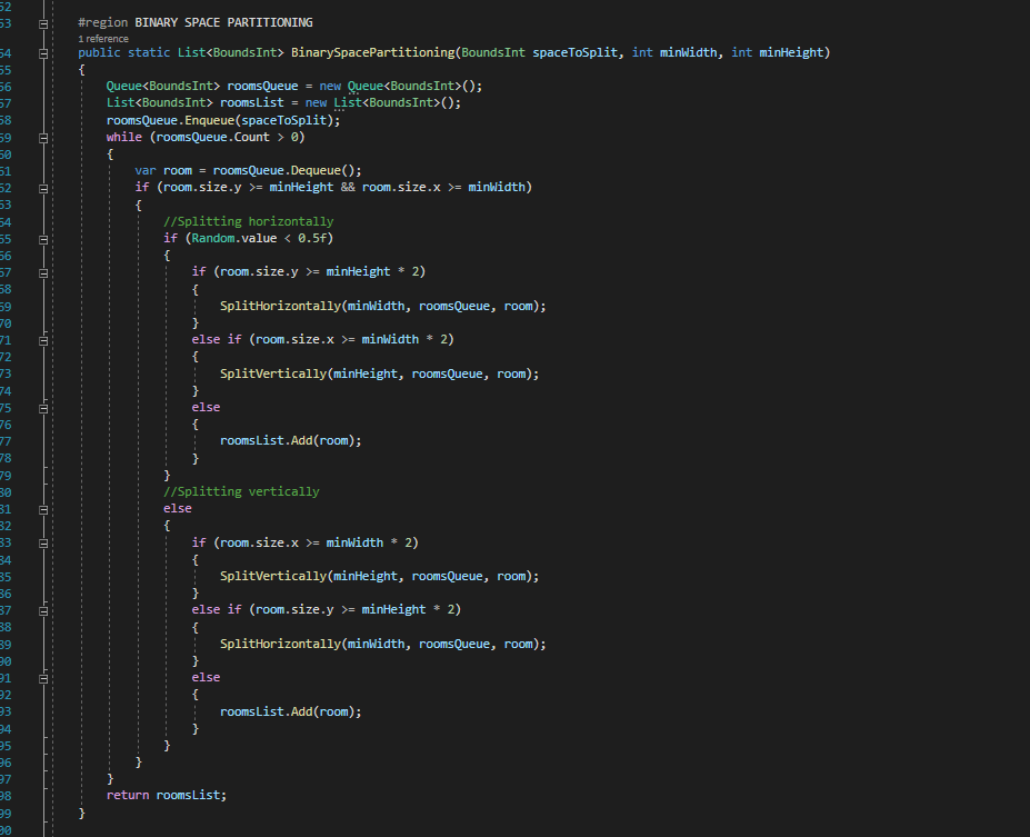 Binary Space Partitioning