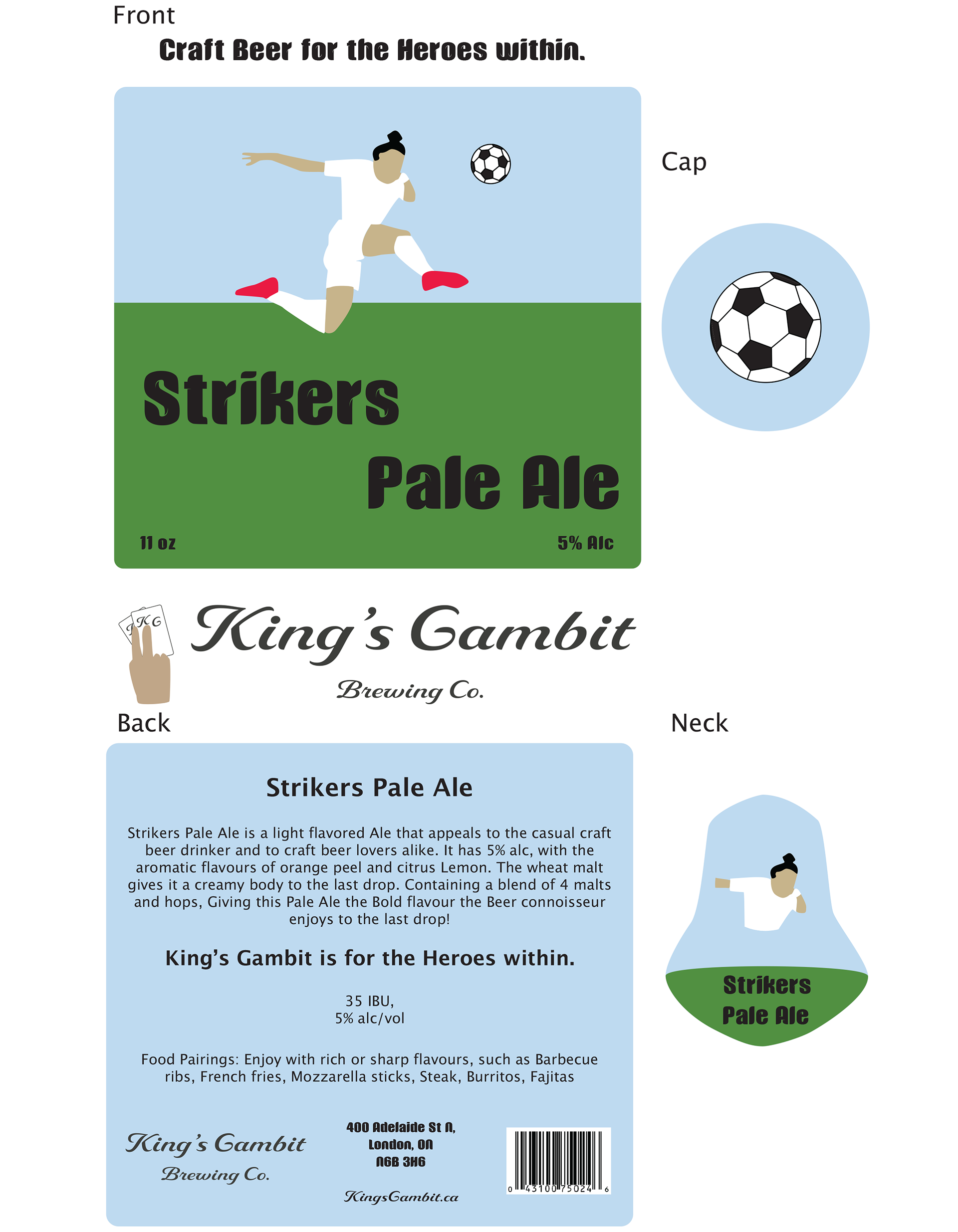 Craft Beer Strikers Mock up