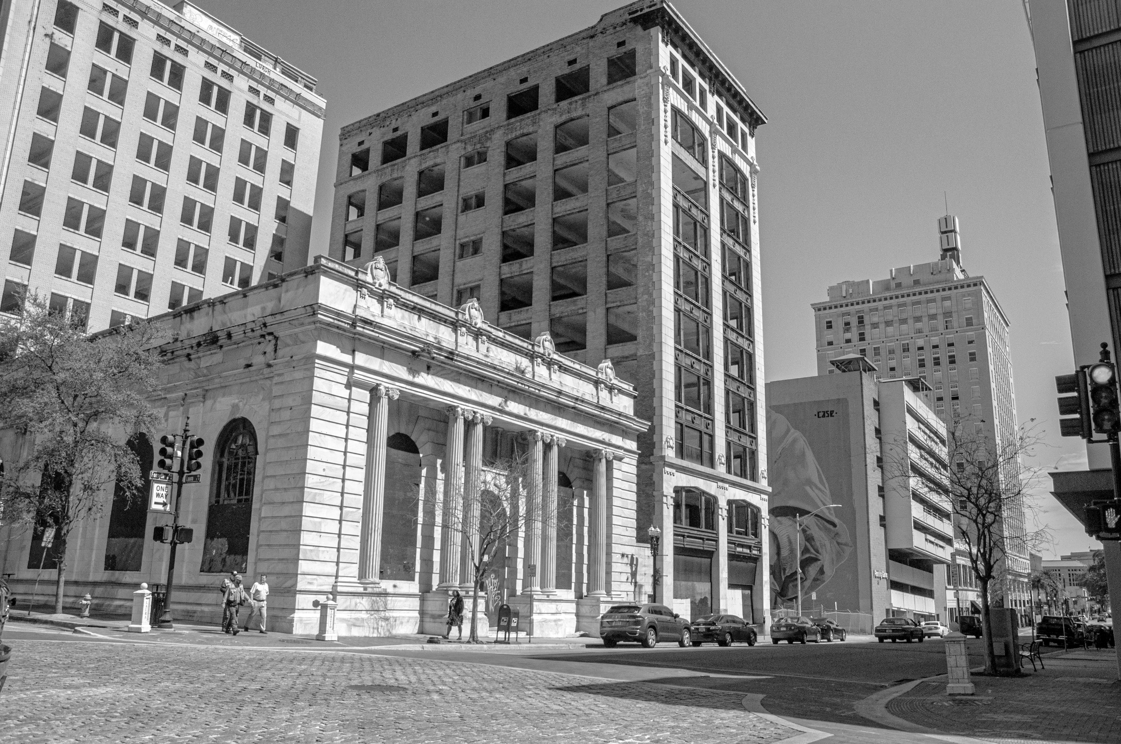 Downtown Jacksonville / Black and White