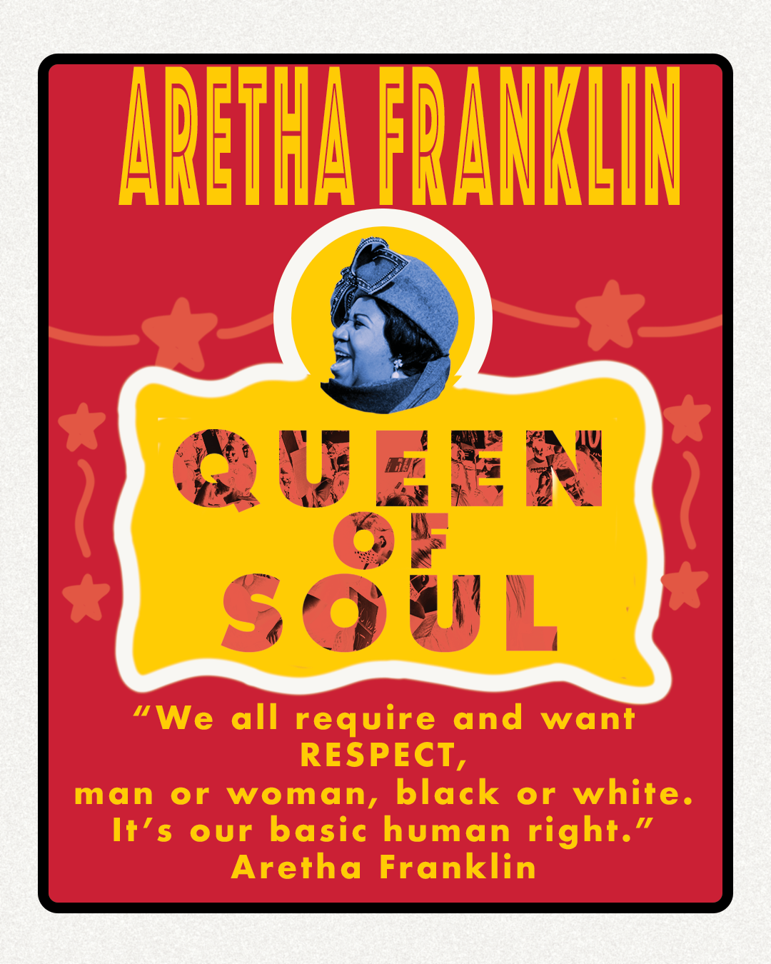 Aretha Franklin: Queen Of Soul / Poster