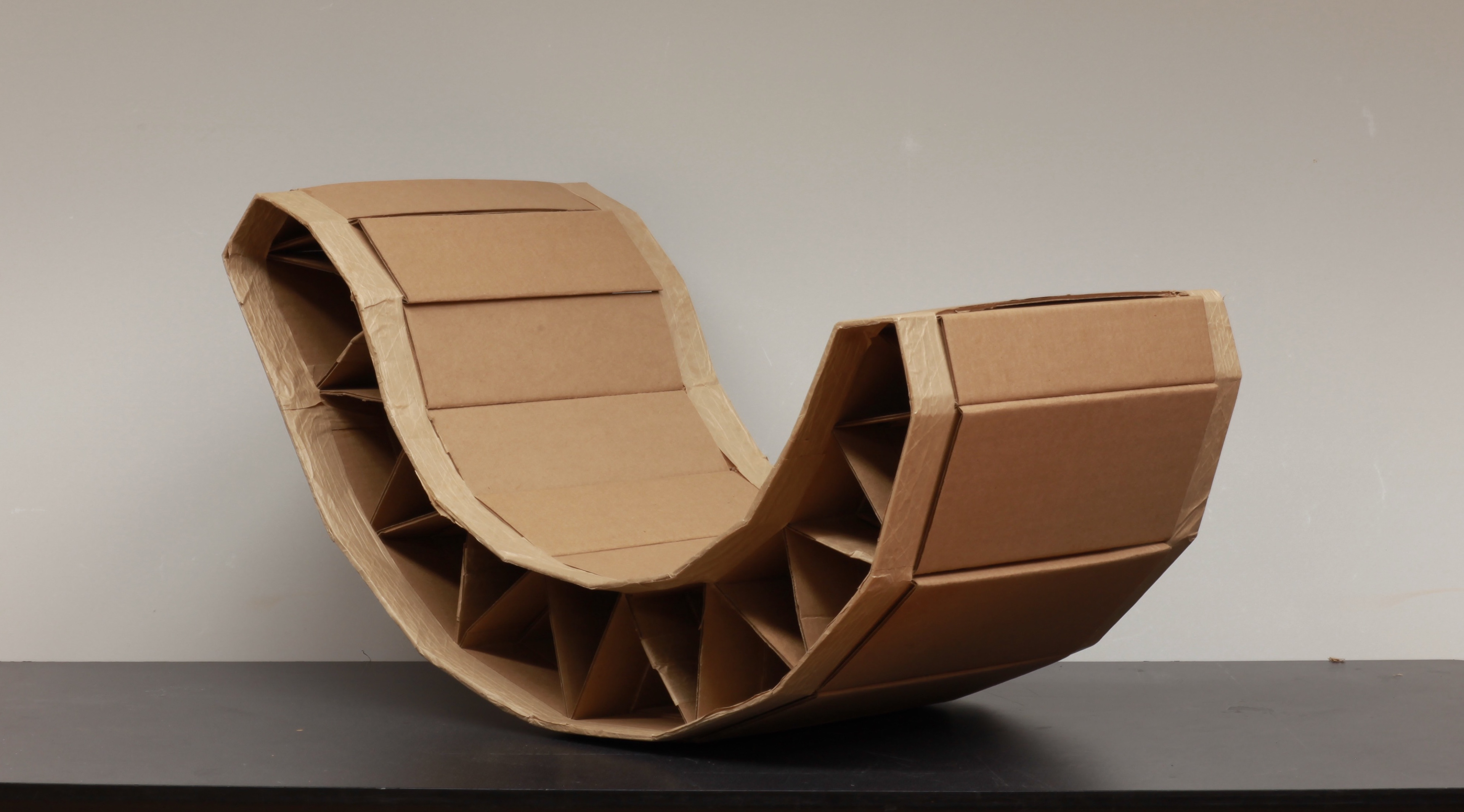 cardboard chairs design