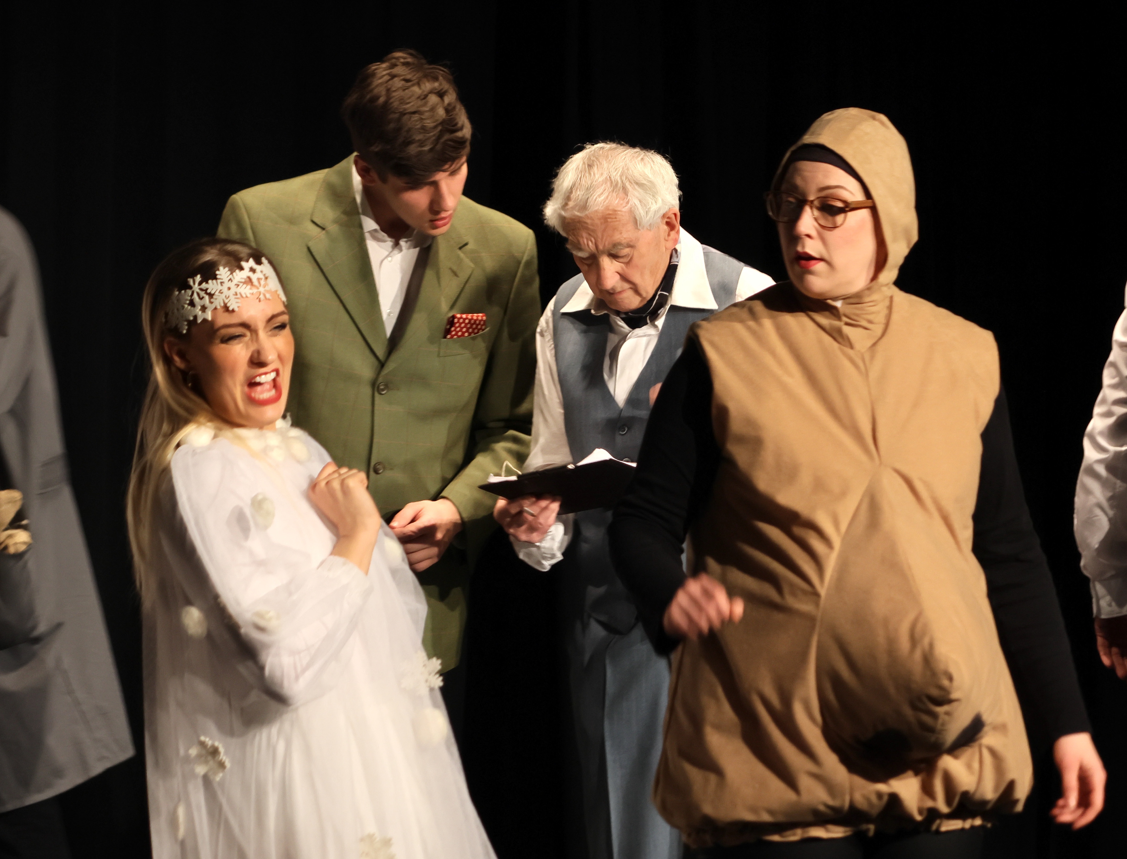 Franziska Teufl, Daniel Gröblinger, Alfred Hauer, Sabine Jagsch - Foto: Michael Welz