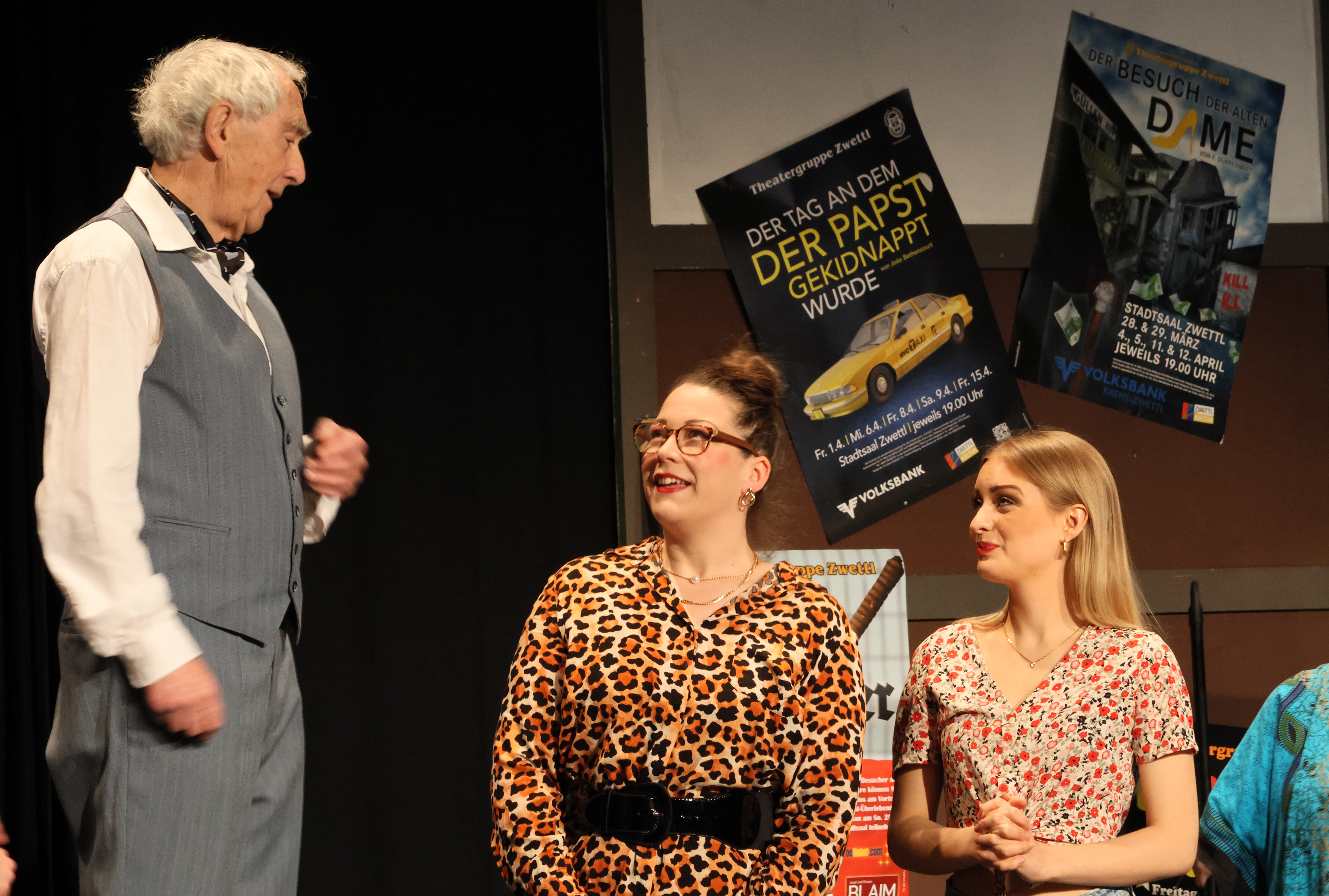 Alfred Hauer, Franziska Teufl, Sabine Jagsch - Foto: Michael Welz