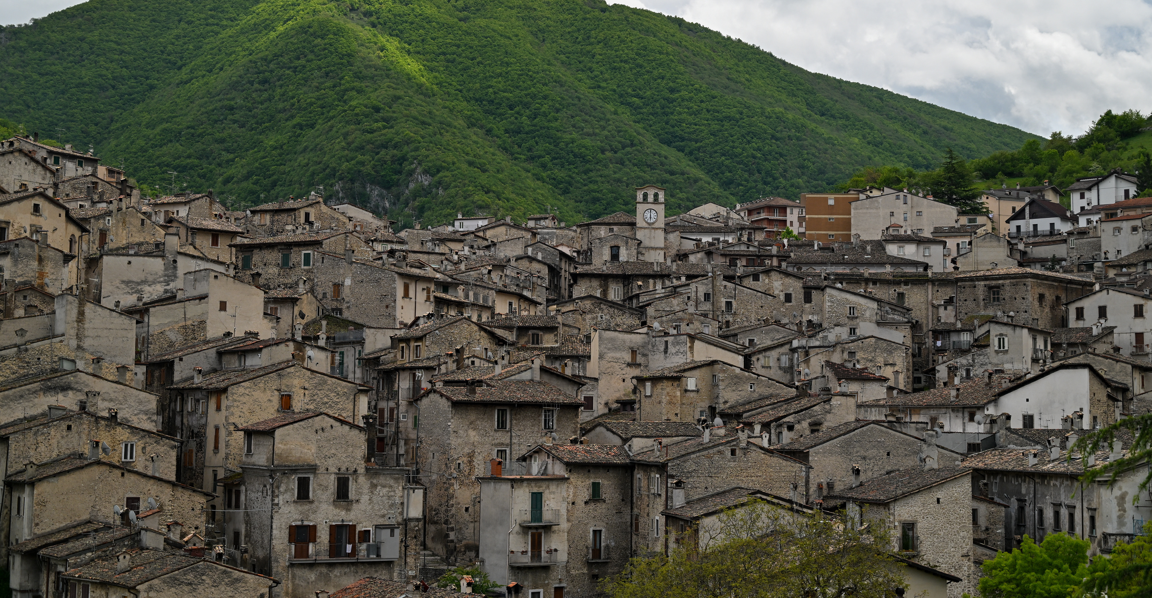 Earth toned Italian Village - Italy 2025