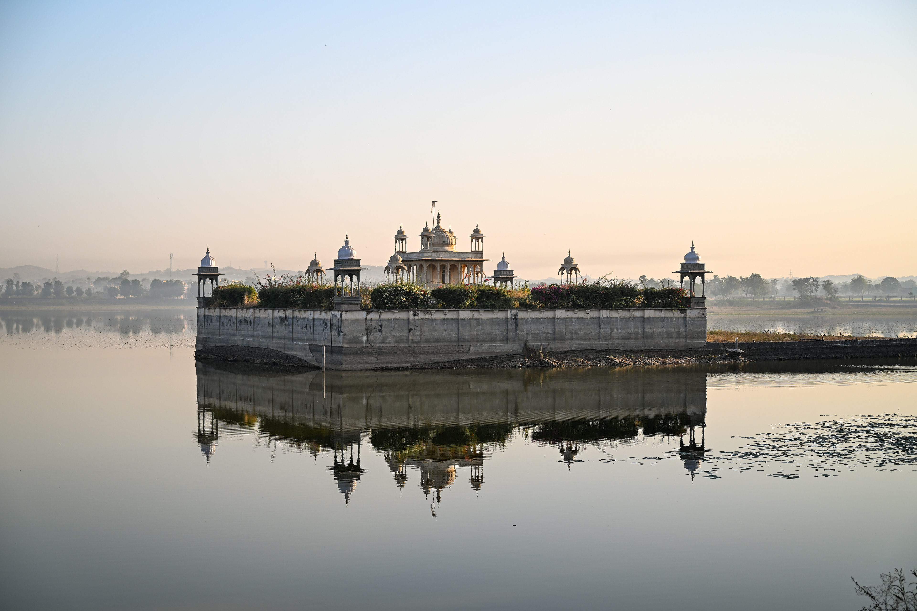 Lake temple in Dungarpur - India 2025
