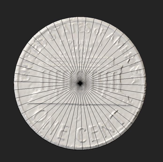 wireframe with normal maps