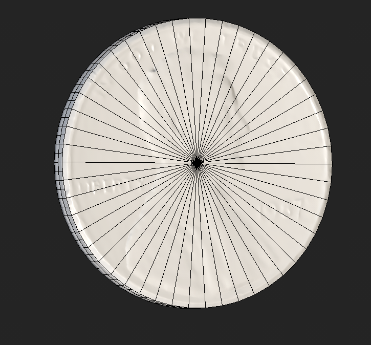 wireframe with normal maps