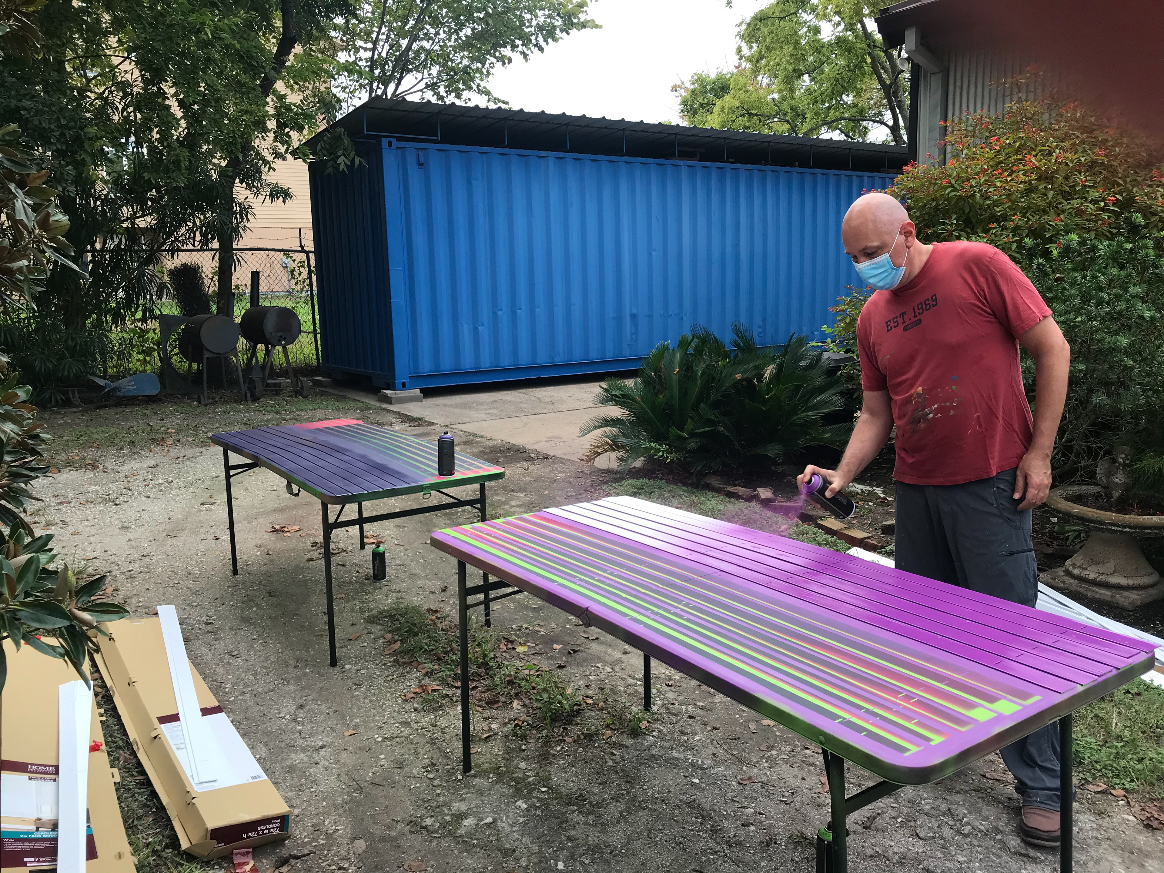 sculpture in progress