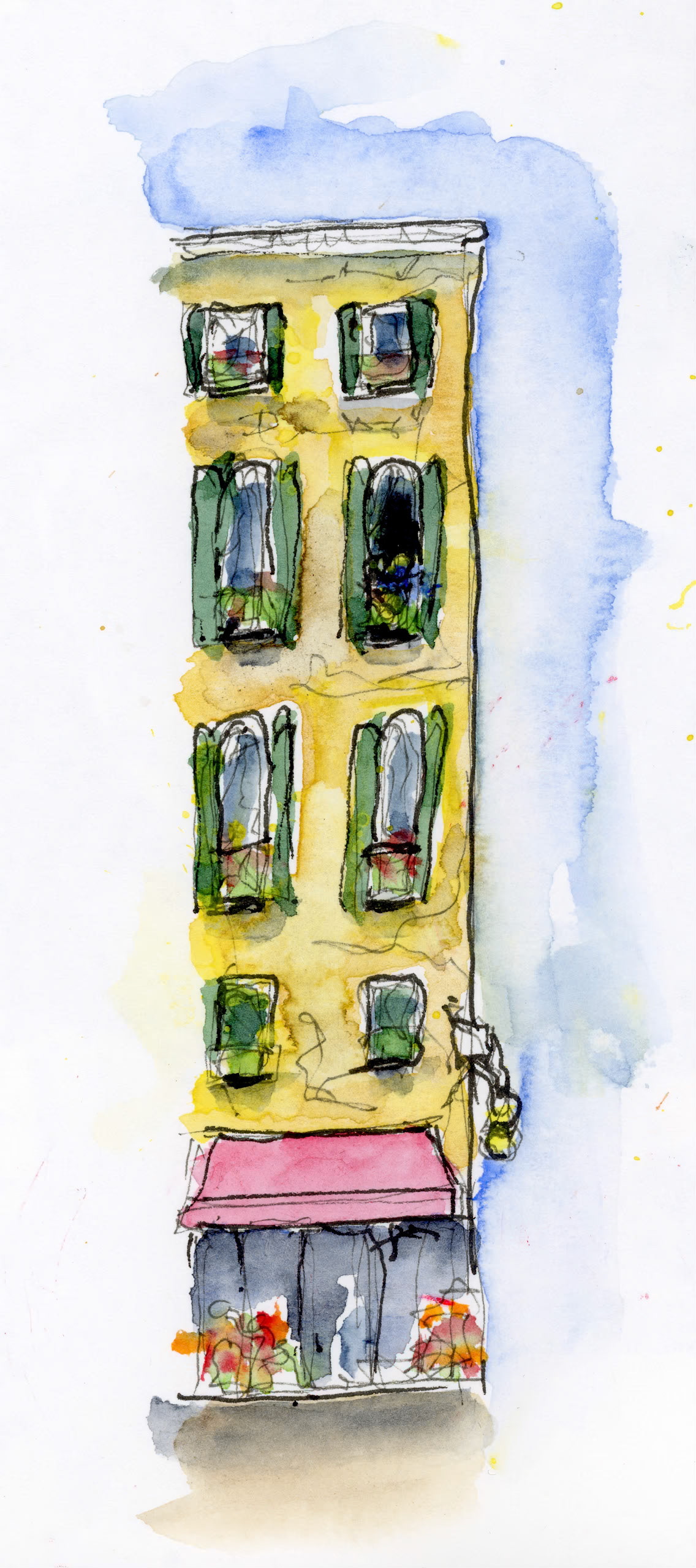 ** Watercolour Original ** by Julie Edwards Artist on Friday 18 September 2020 at , Worthing. . Picture by Julie Edwards.