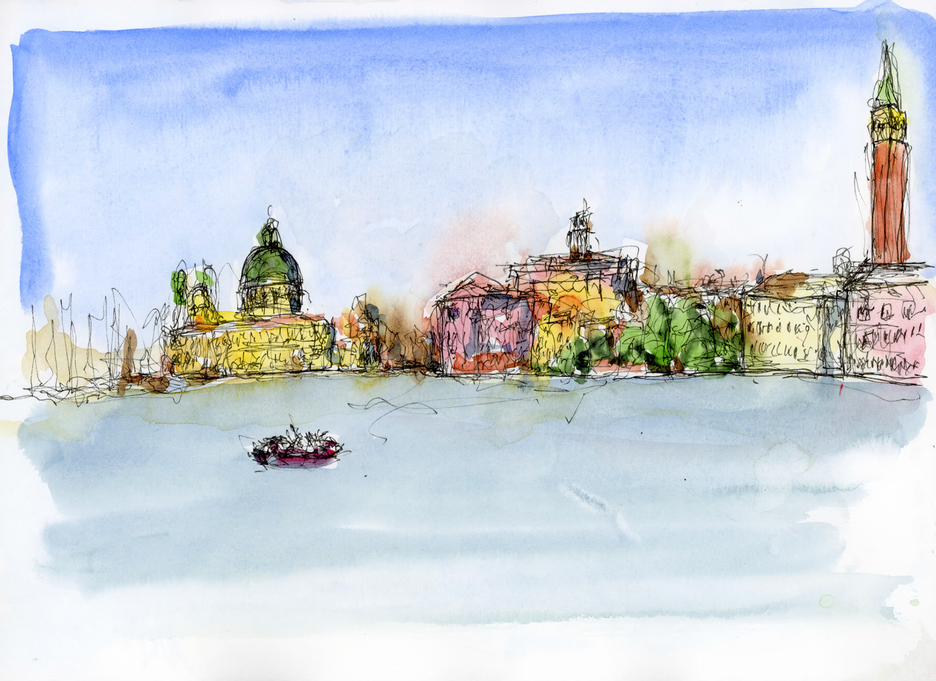 ** Watercolour Original ** by Julie Edwards Artist on Friday 18 September 2020 at , Worthing. . Picture by Julie Edwards.