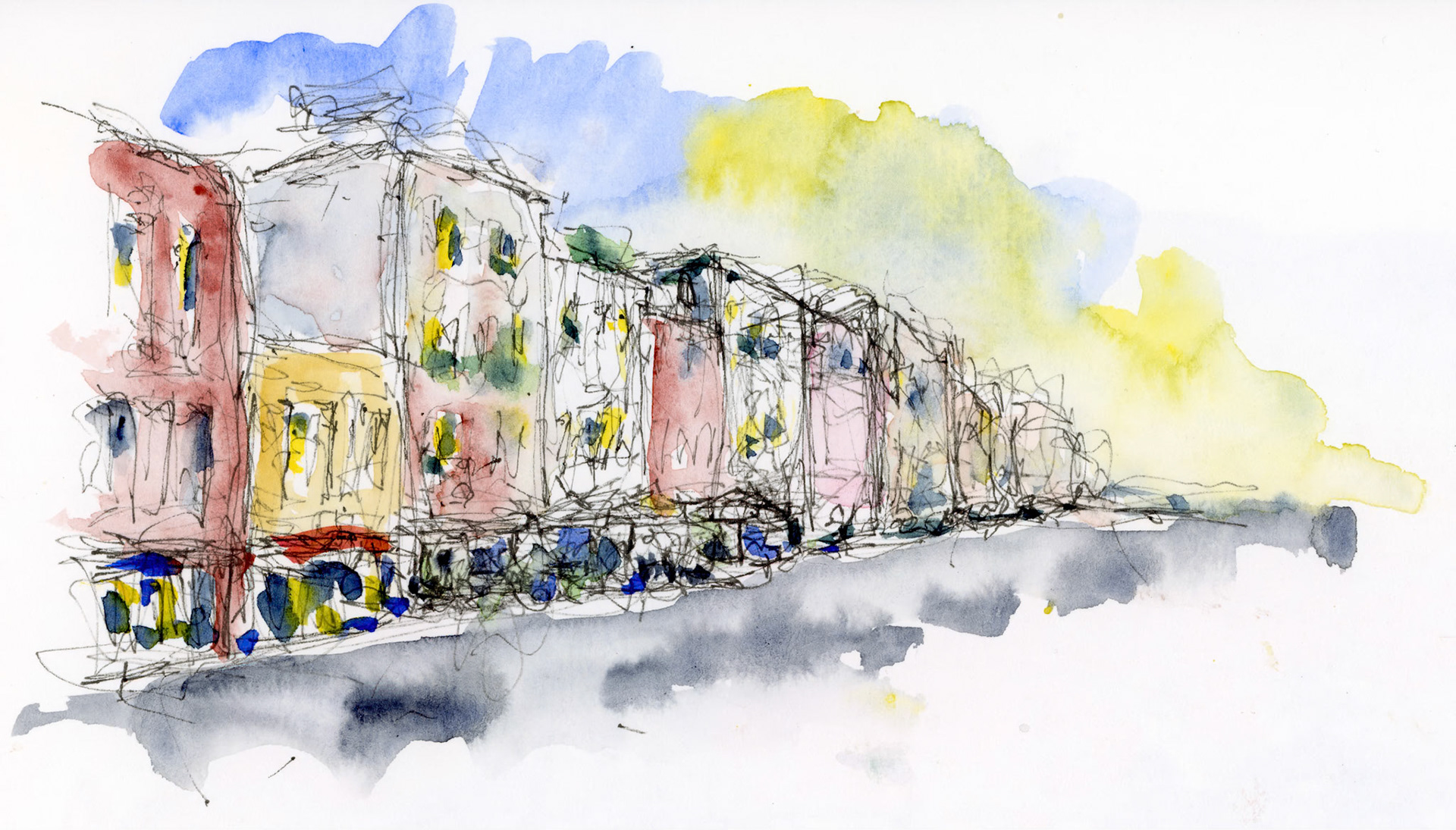 ** Watercolour Original ** by Julie Edwards Artist on Friday 18 September 2020 at , Worthing. . Picture by Julie Edwards.