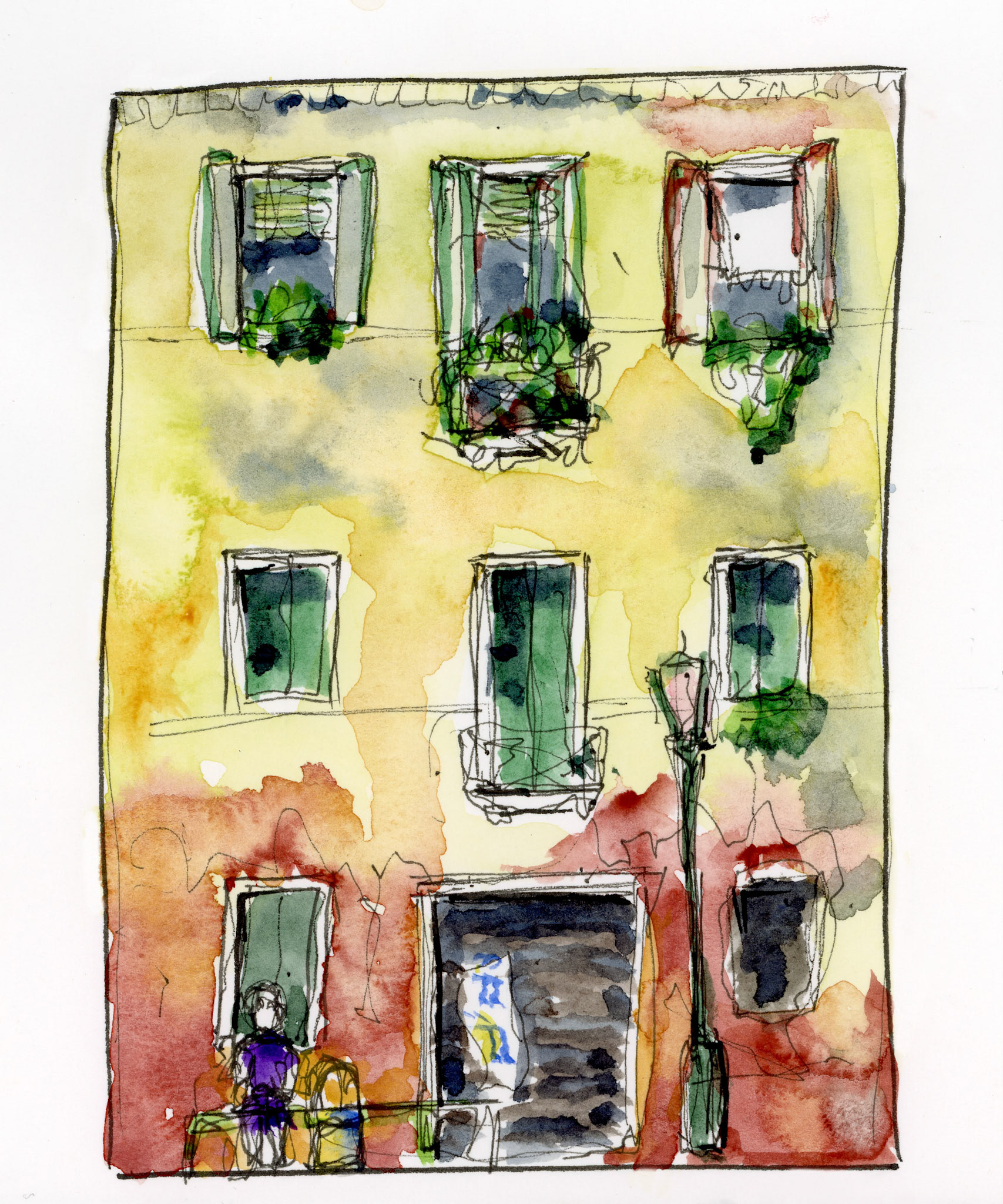 ** Watercolour Original ** by Julie Edwards Artist on Friday 18 September 2020 at , Worthing. . Picture by Julie Edwards.