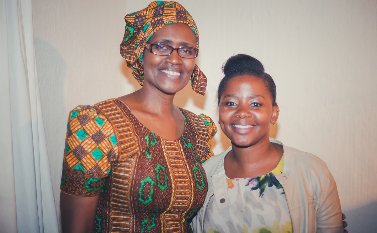 Winnie Byanyima and I