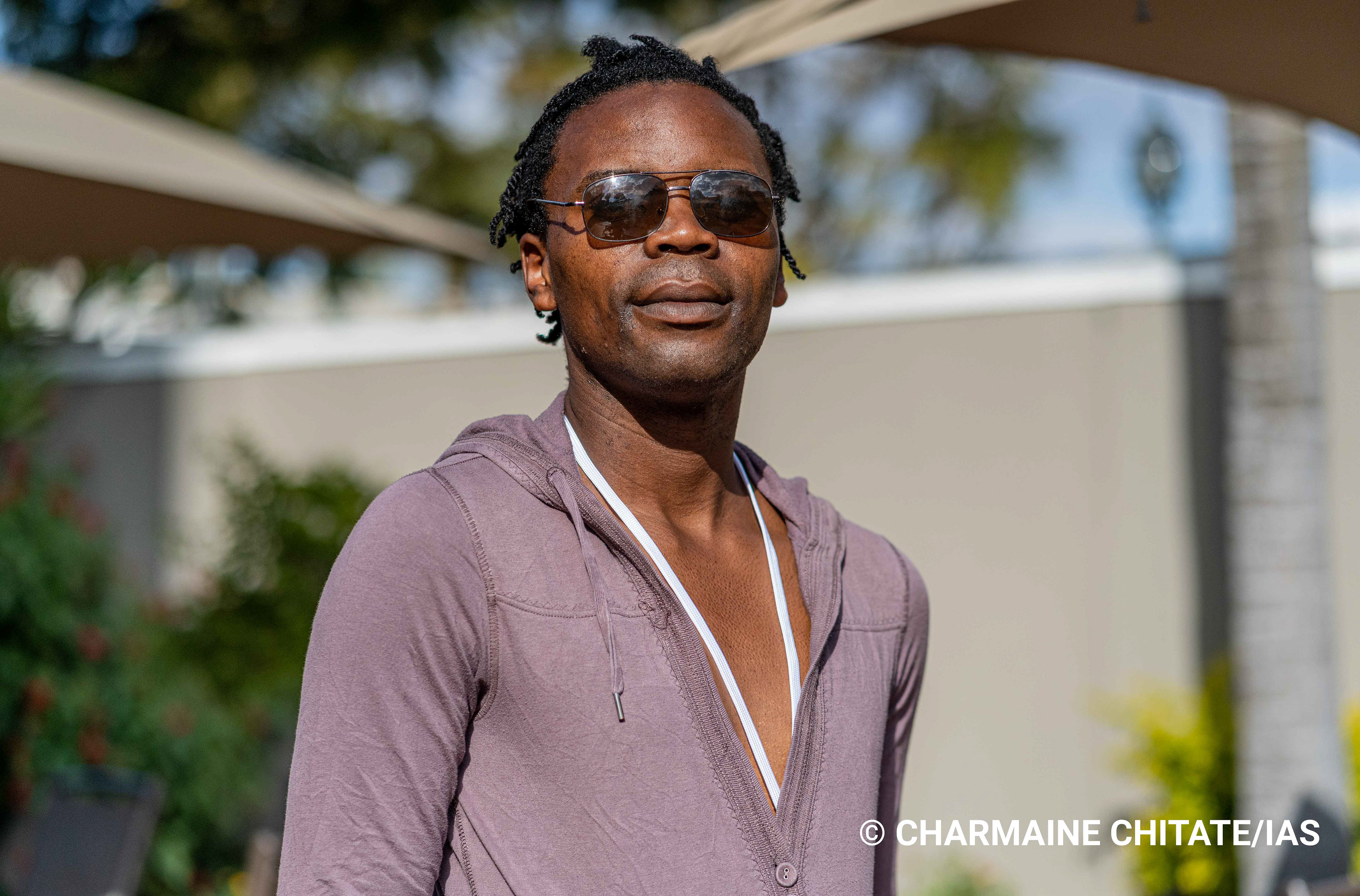 Queen Bee Chihera (not real name), through AVAC's PxROAR program has been working on sensitising communities with the intention to gain easier access to health services for LGBTQI individuals.(Photographer: Charmaine Chitate/IAS)