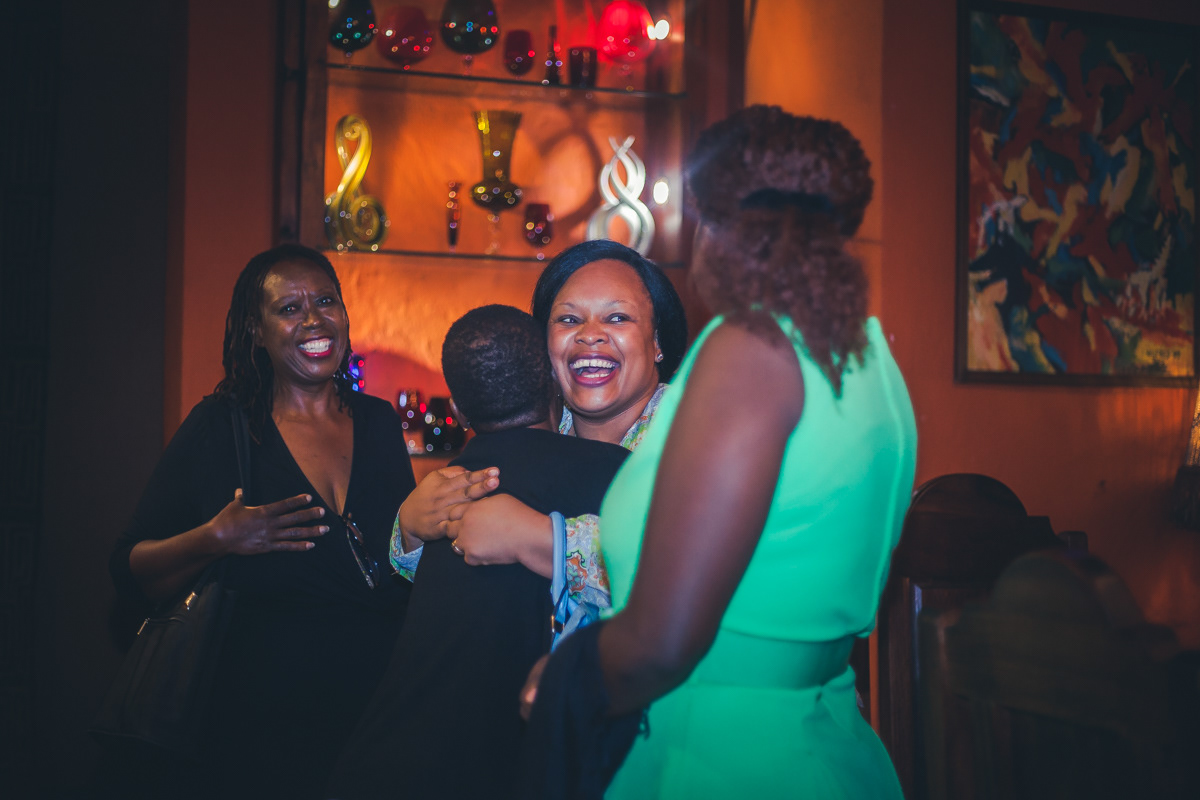 Prof Rudo Gaidzanwa and Sally Dura-Ncube