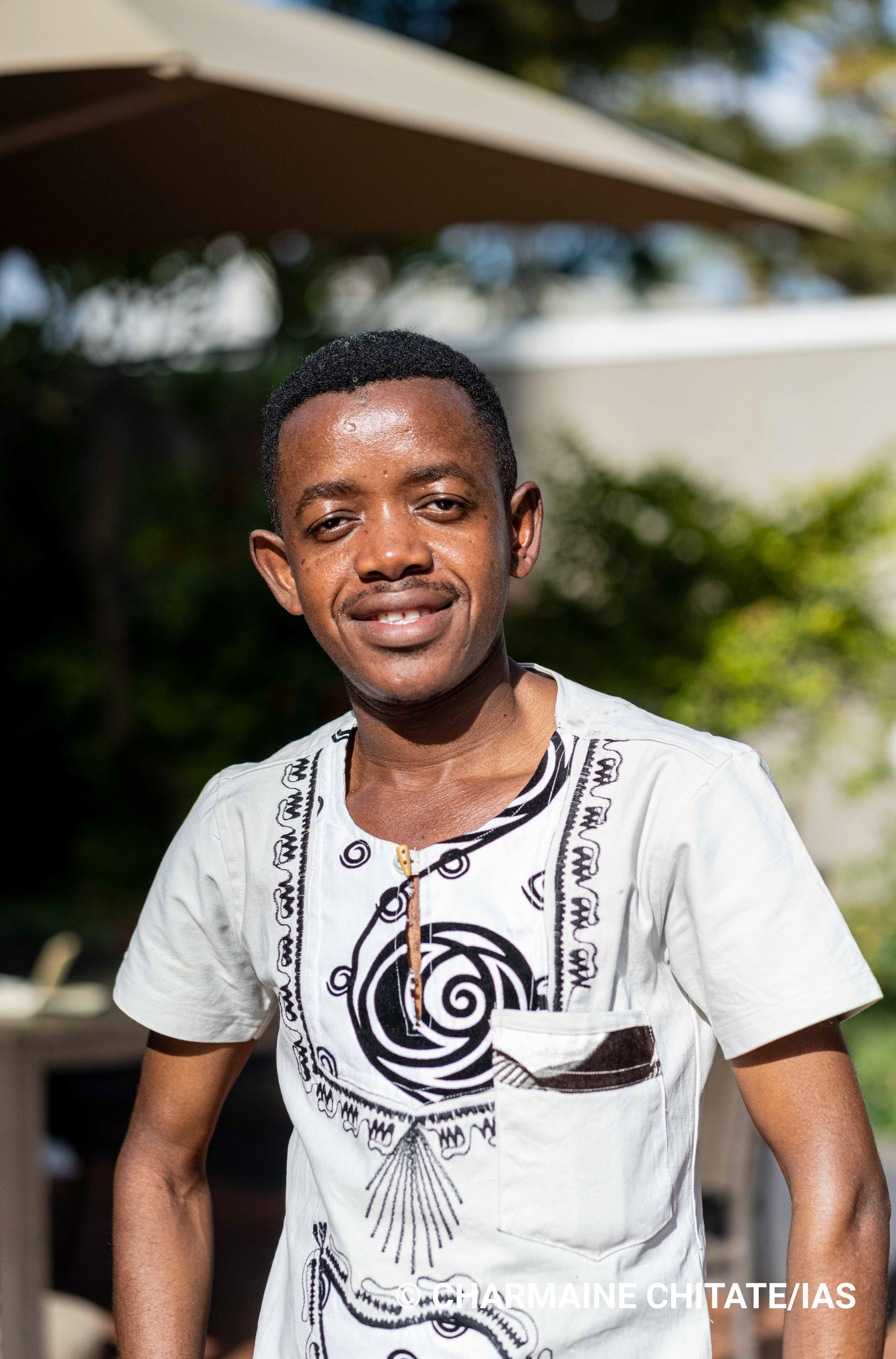 Phakamani Moyo (25) is the current IAS Youth Champion for Zimbabwe based the Paediatric Adolescent Treatment Africa (PATA) as a peer counsellor. (Photographer: Charmaine Chitate/IAS)