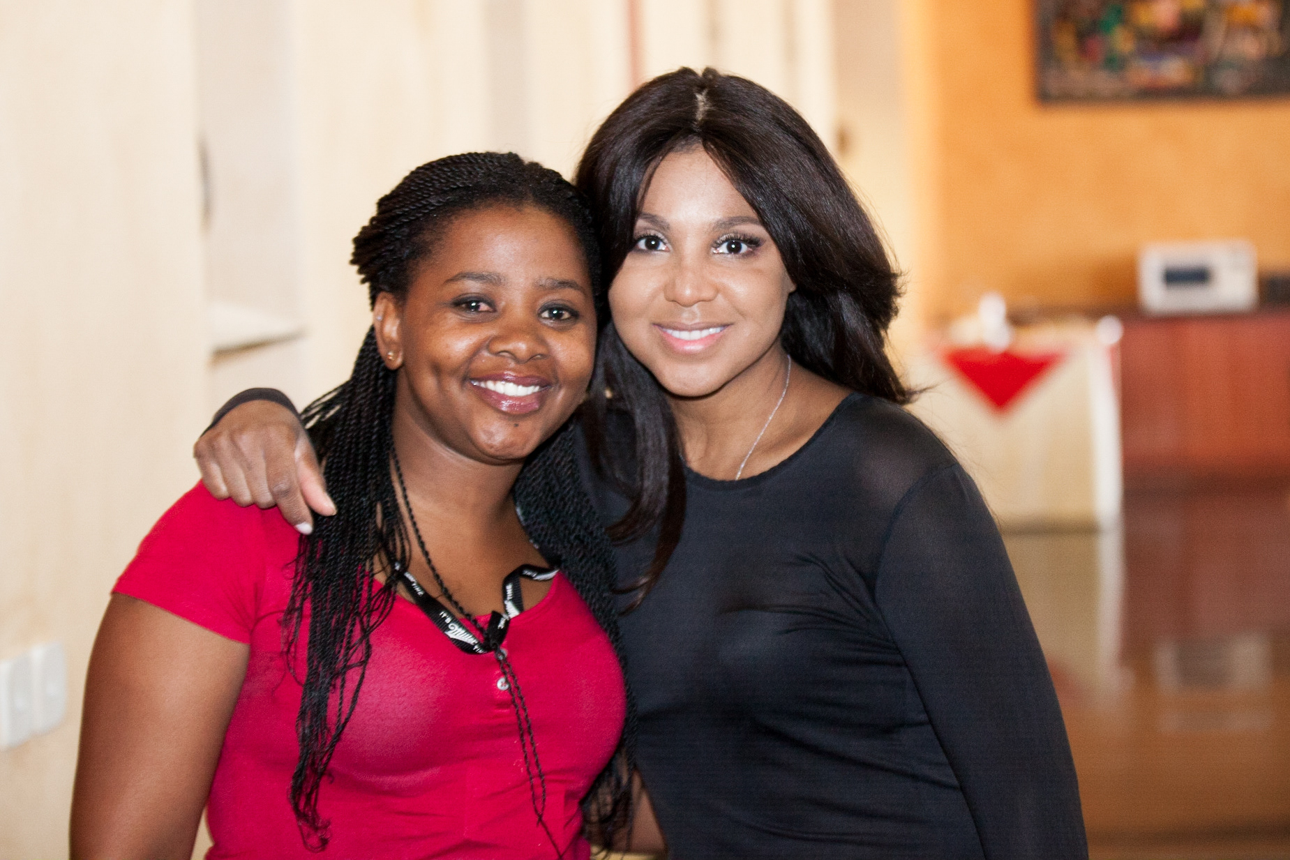 Toni and I