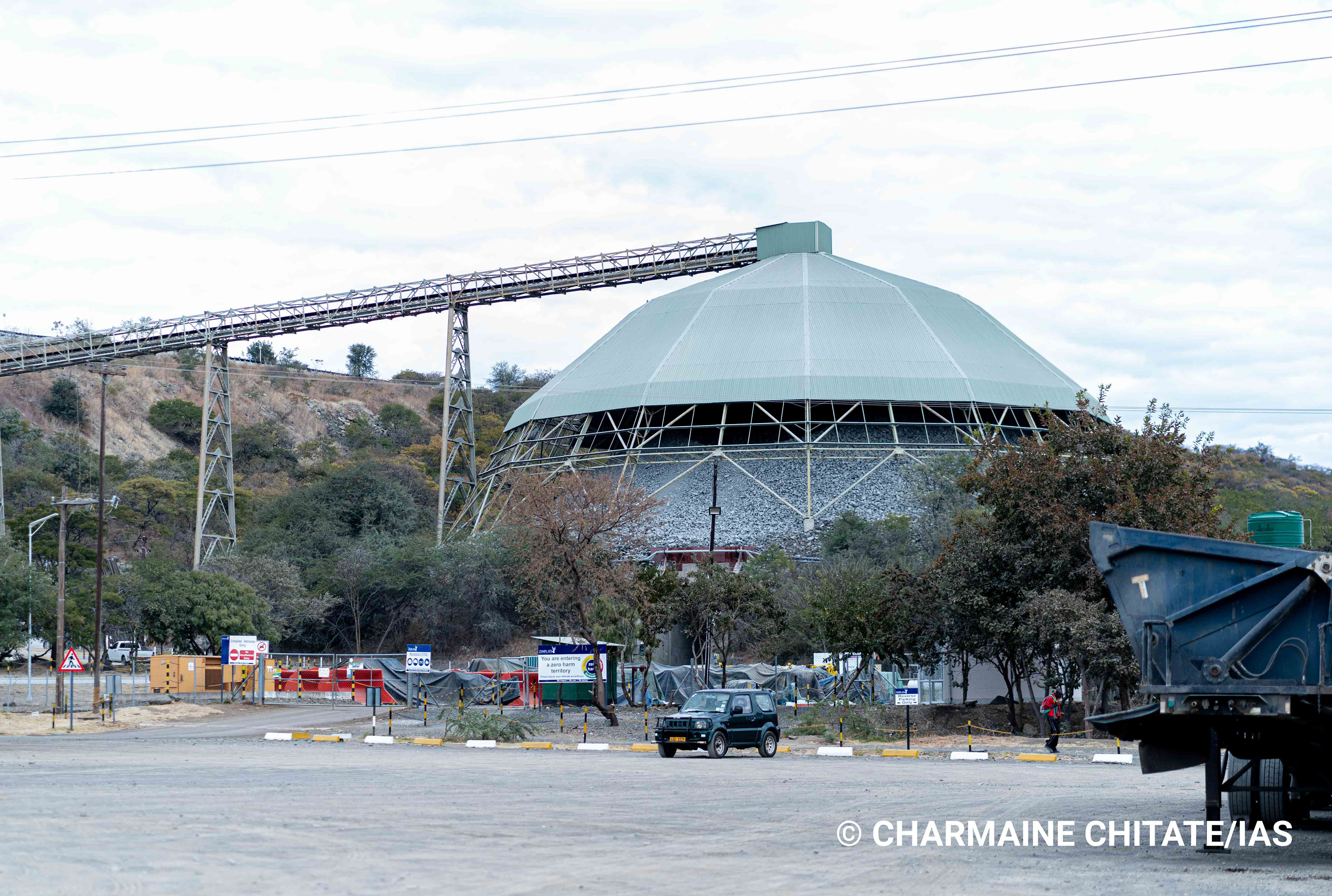 In 2014, Bimha Mine was shutdown due to an underground collapse which affected ZIMPLATS' output by 50% and scheduled to be brought back into full production before the end of 2019. (Photographer: Charmaine Chitate/IAS)