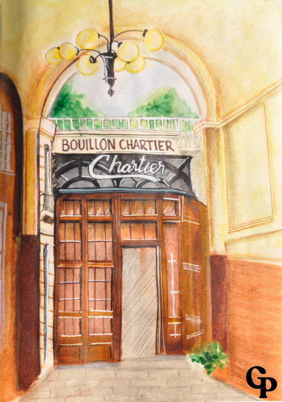 Restaurang i Paris