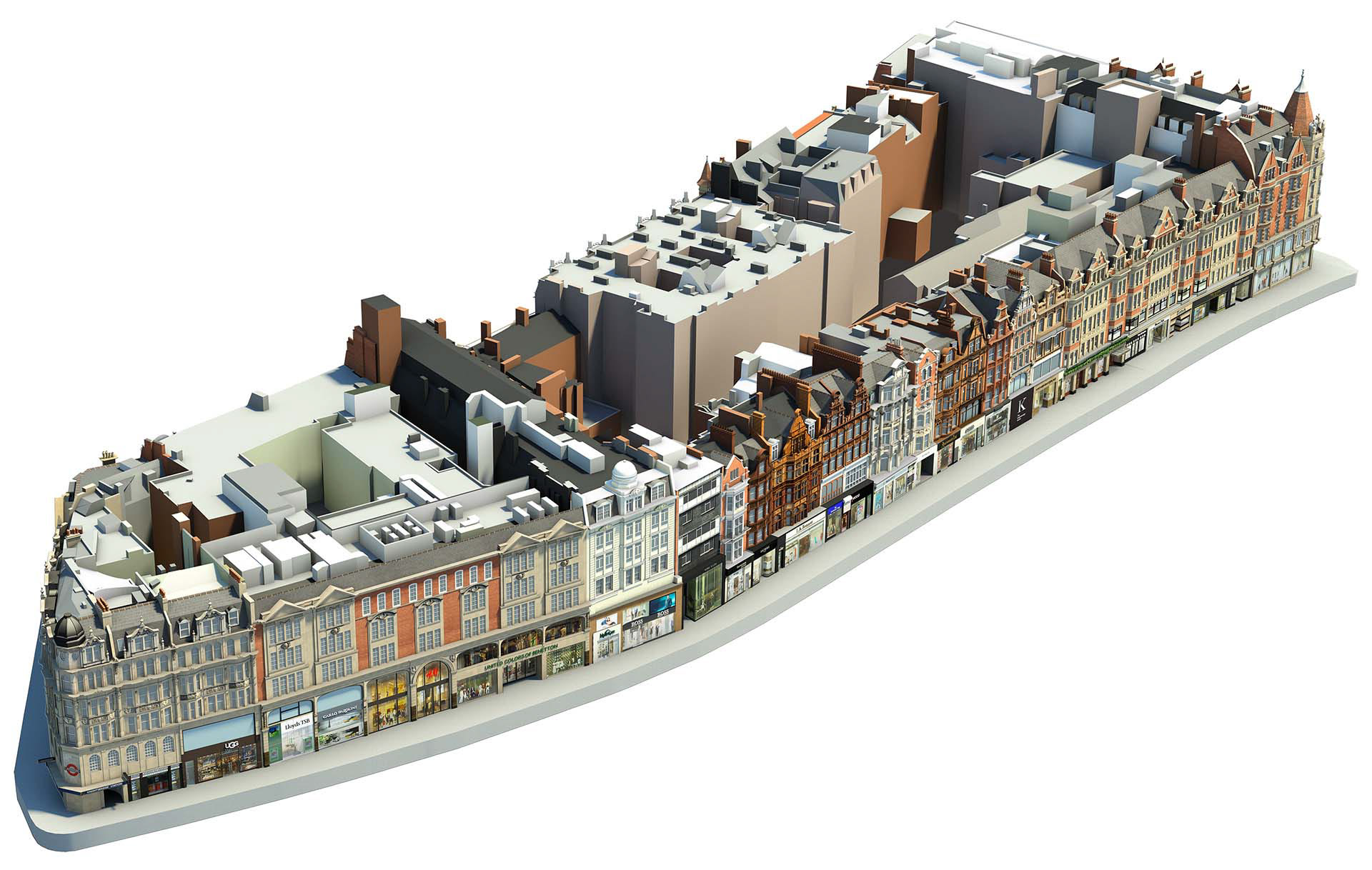 Accurately modelled existing estate
